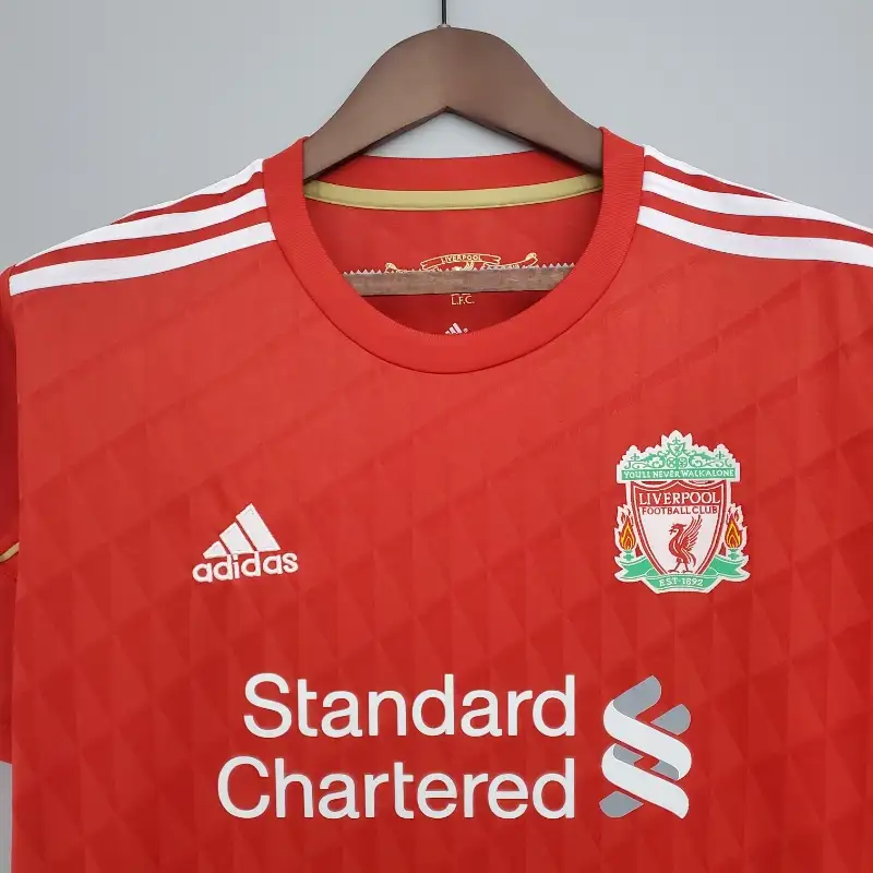 Retro Liver.pool 2010-11 Home Stadium Jersey - UnitedFutballJersey