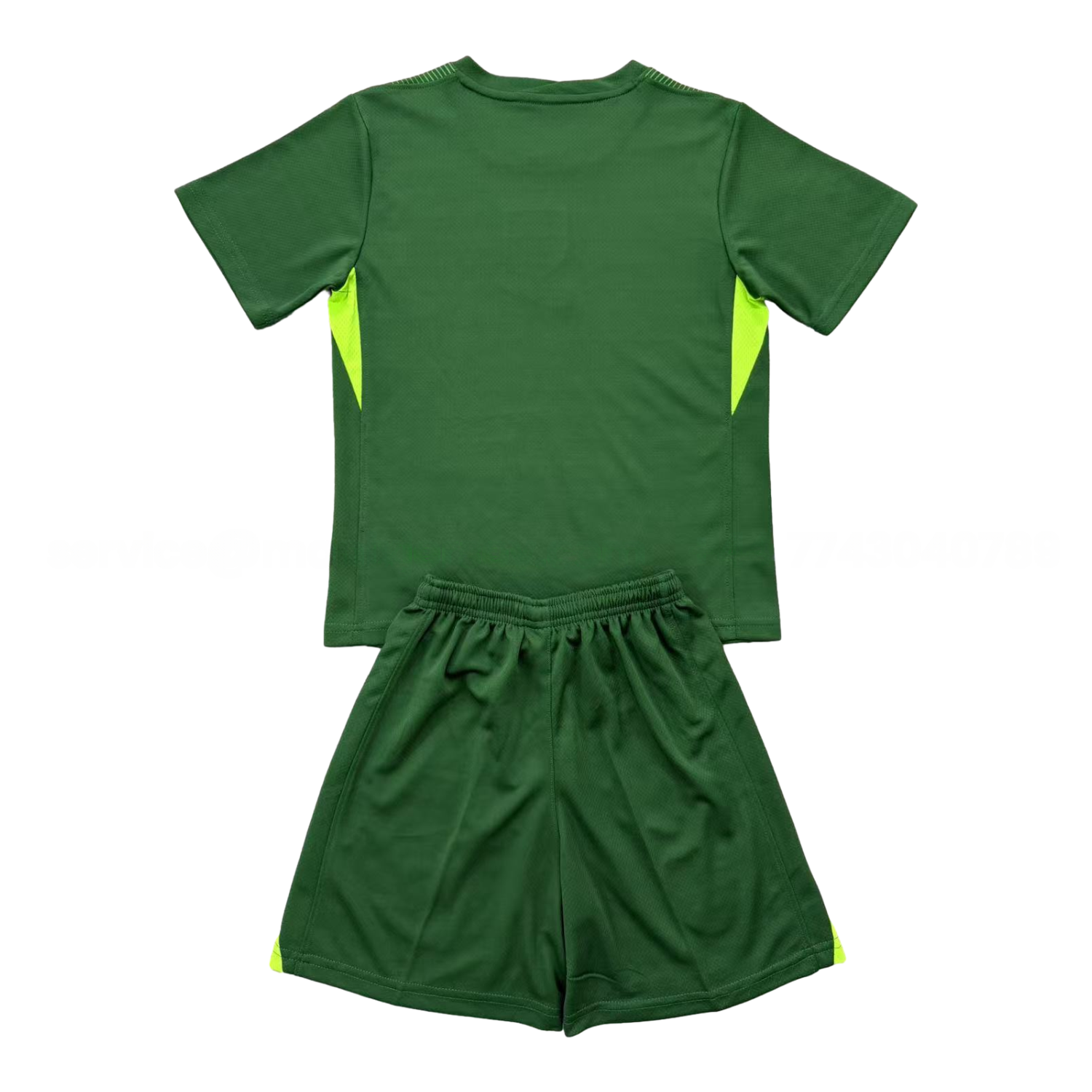 England 25-26 Green Goalkeeper Kids Kit - UnitedFutballJersey