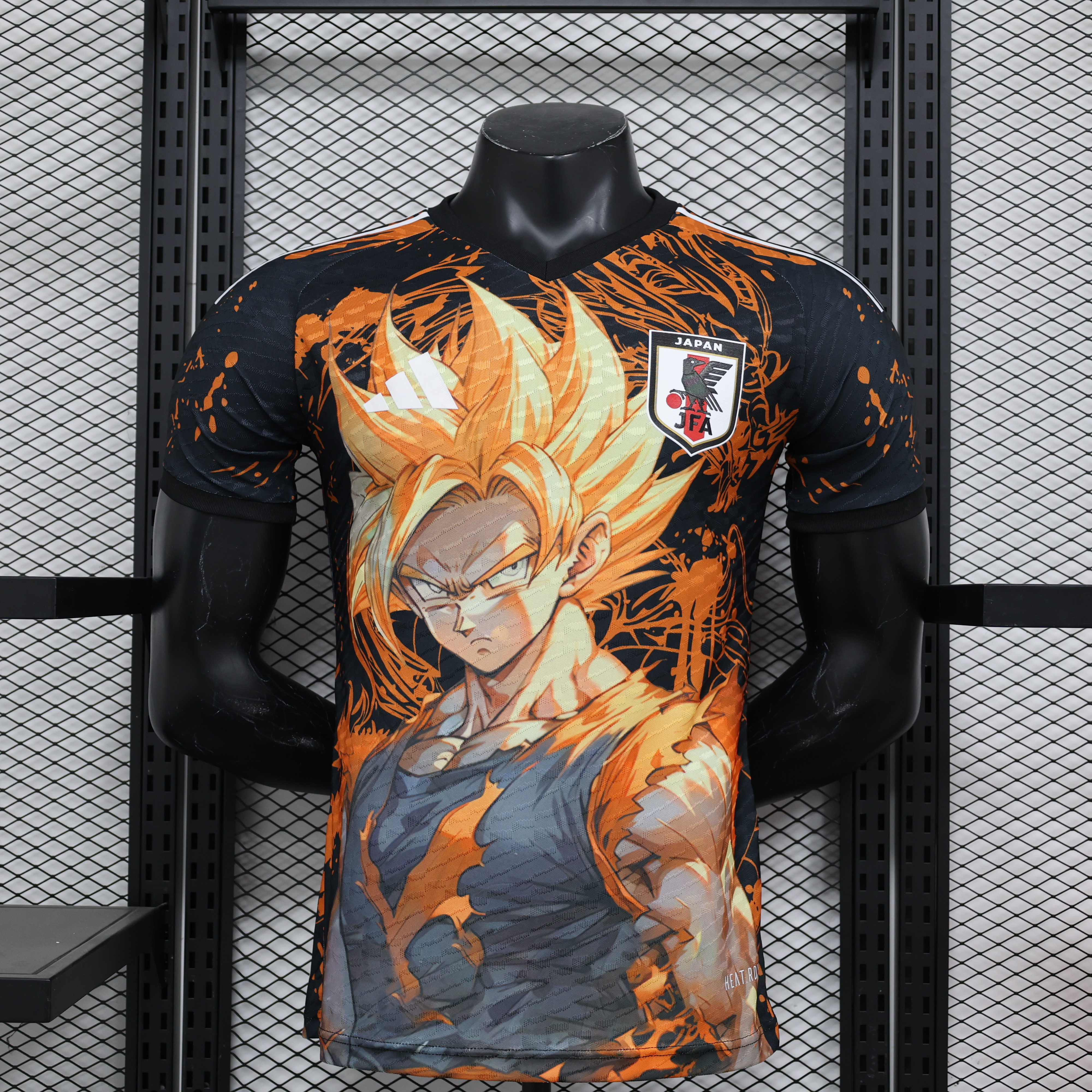 Japan 2024 Super Saiyan 1 Special Edition Jersey - Player Version - UnitedFutballJersey