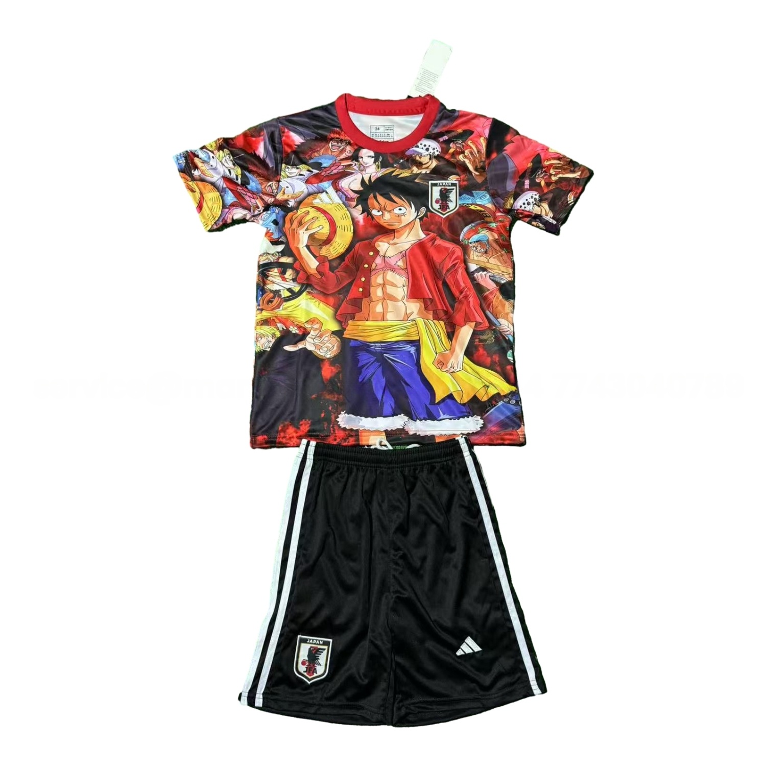 Japan 25-26 One Piece Luffy And The Crew Special Kids Kit - UnitedFutballJersey