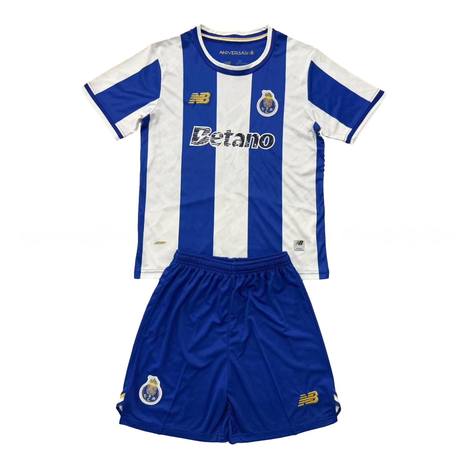 Porto 25-26 Home Men's Adult Jersey Set - Fans Version - UnitedFutballJersey