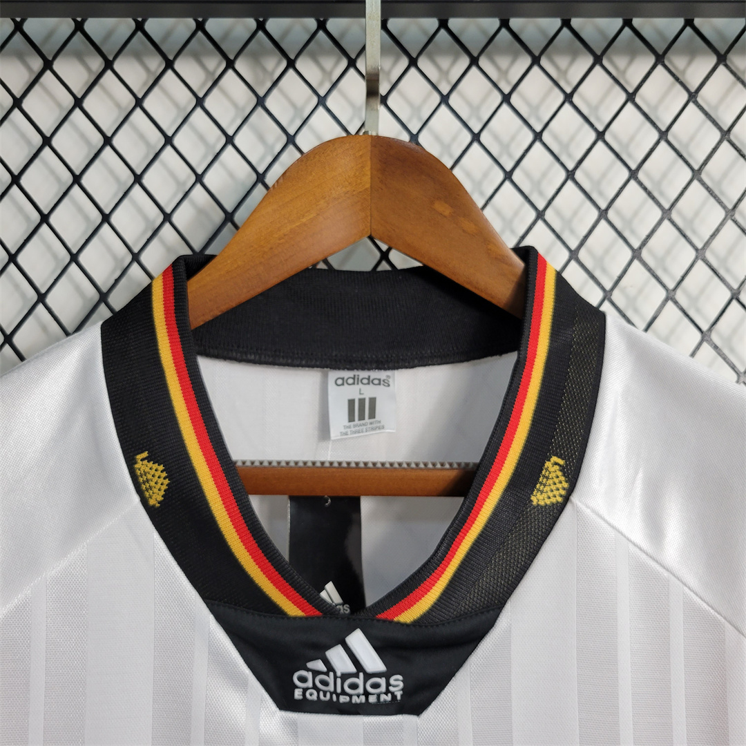 Retro Germany 1992 Home Stadium Jersey - UnitedFutballJersey