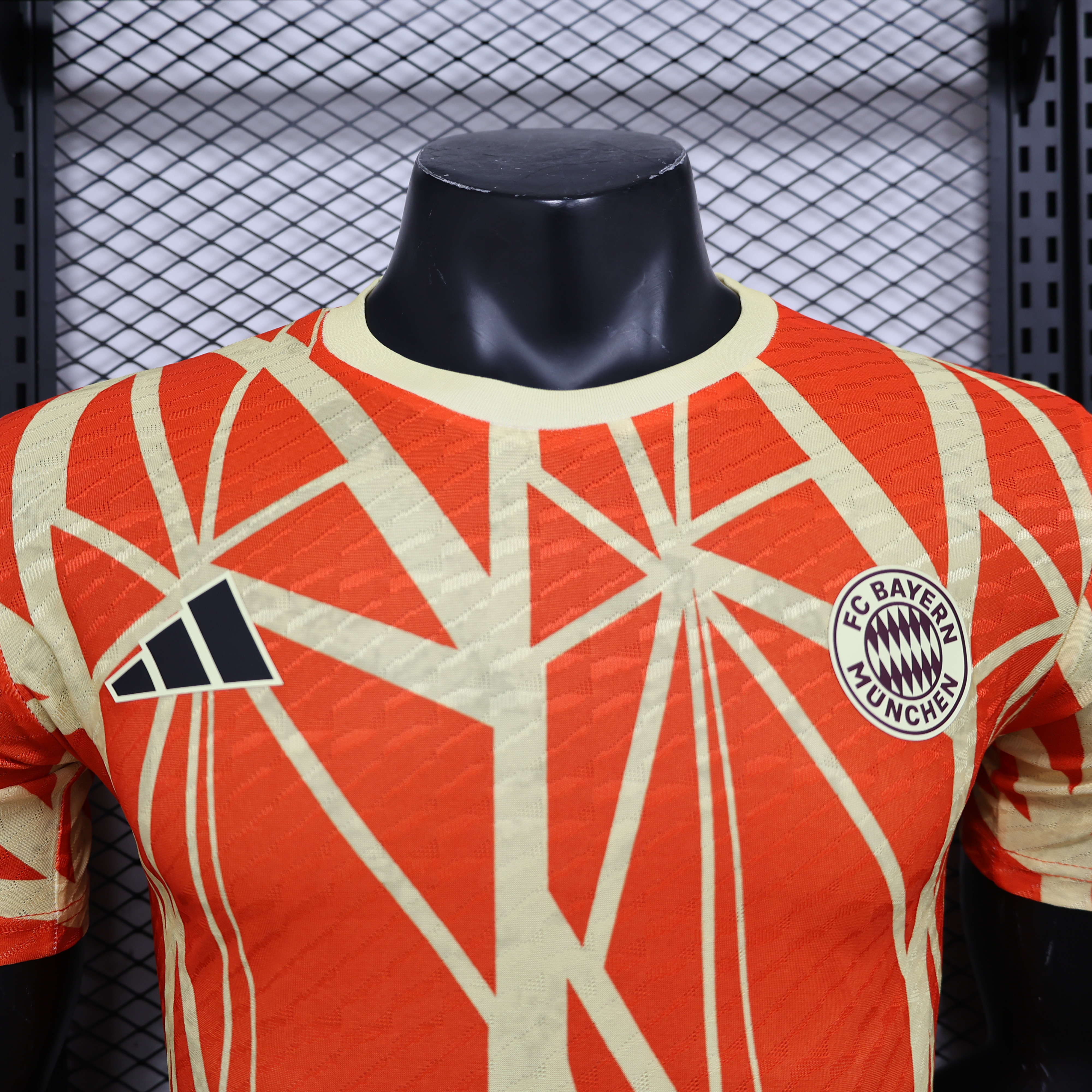 Bayern Munich 24-25 Red Pre-Match Training Jersey - Player Version - UnitedFutballJersey