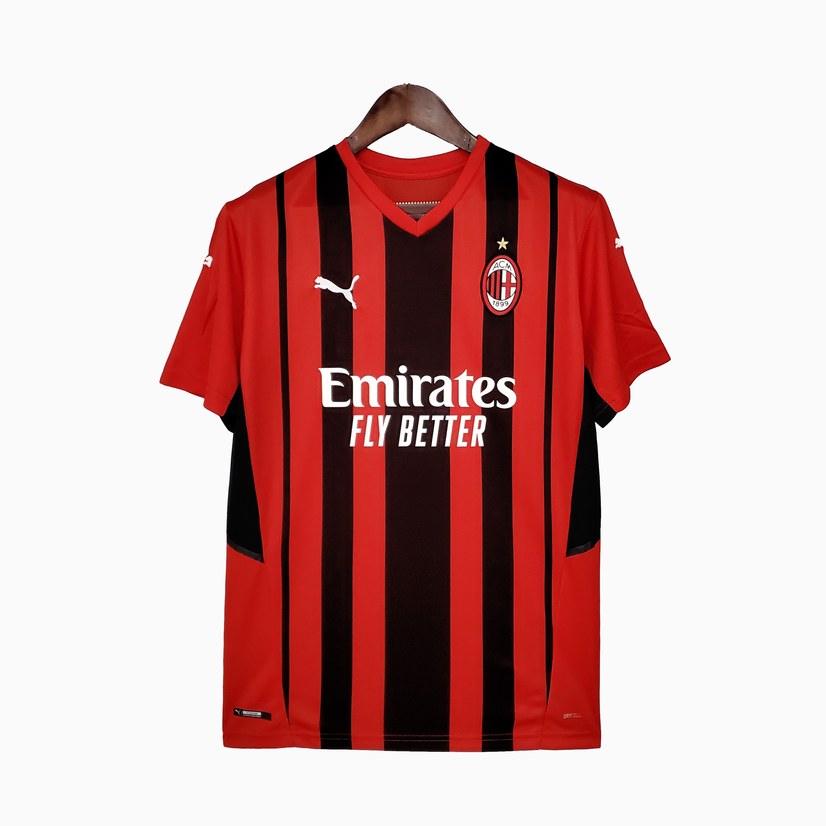 Retro AC Milan 2021-22 Home Stadium Jersey - UnitedFutballJersey