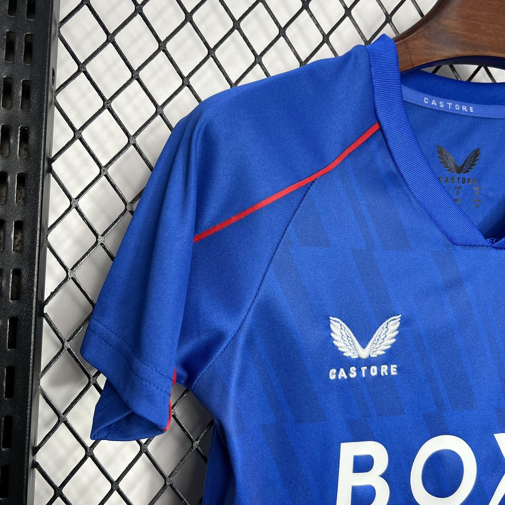 Glasgow Rangers 24-25 Home Stadium Kids Kit - UnitedFutballJersey