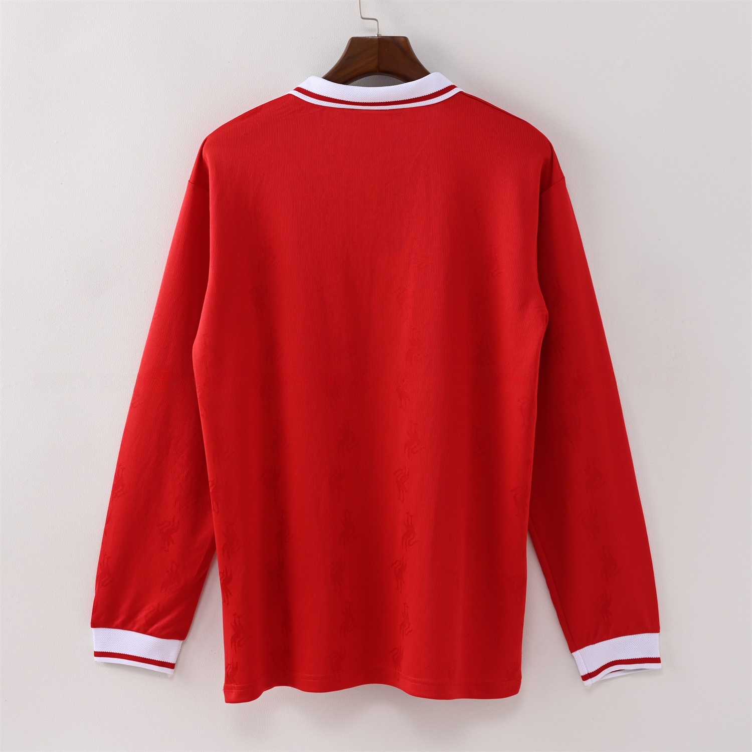 Retro Liver.pool 1996-97 Home Long Sleeves Jersey - UnitedFutballJersey
