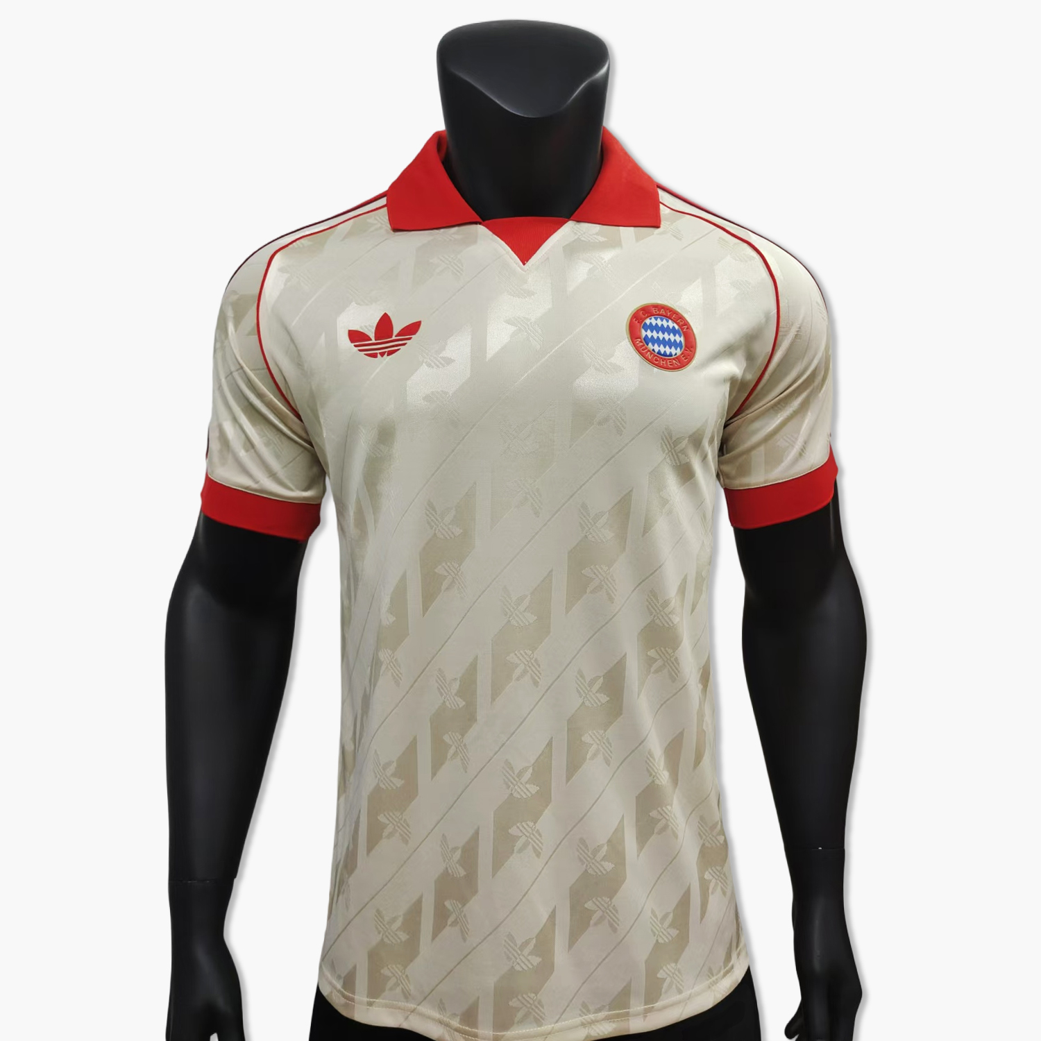 Bayern Munich 24-25 Originals LFSTLR Off White Jersey - Player Version - UnitedFutballJersey