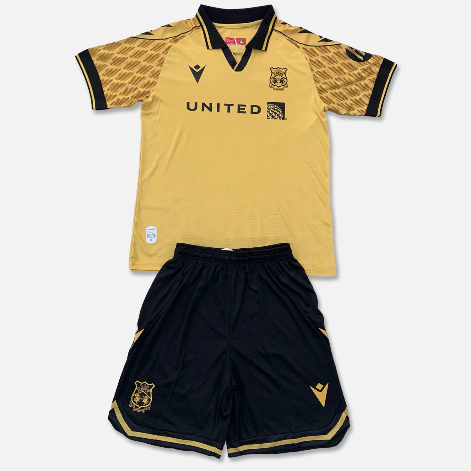 Wrexham 24-25 Third Kids Kit - UnitedFutballJersey