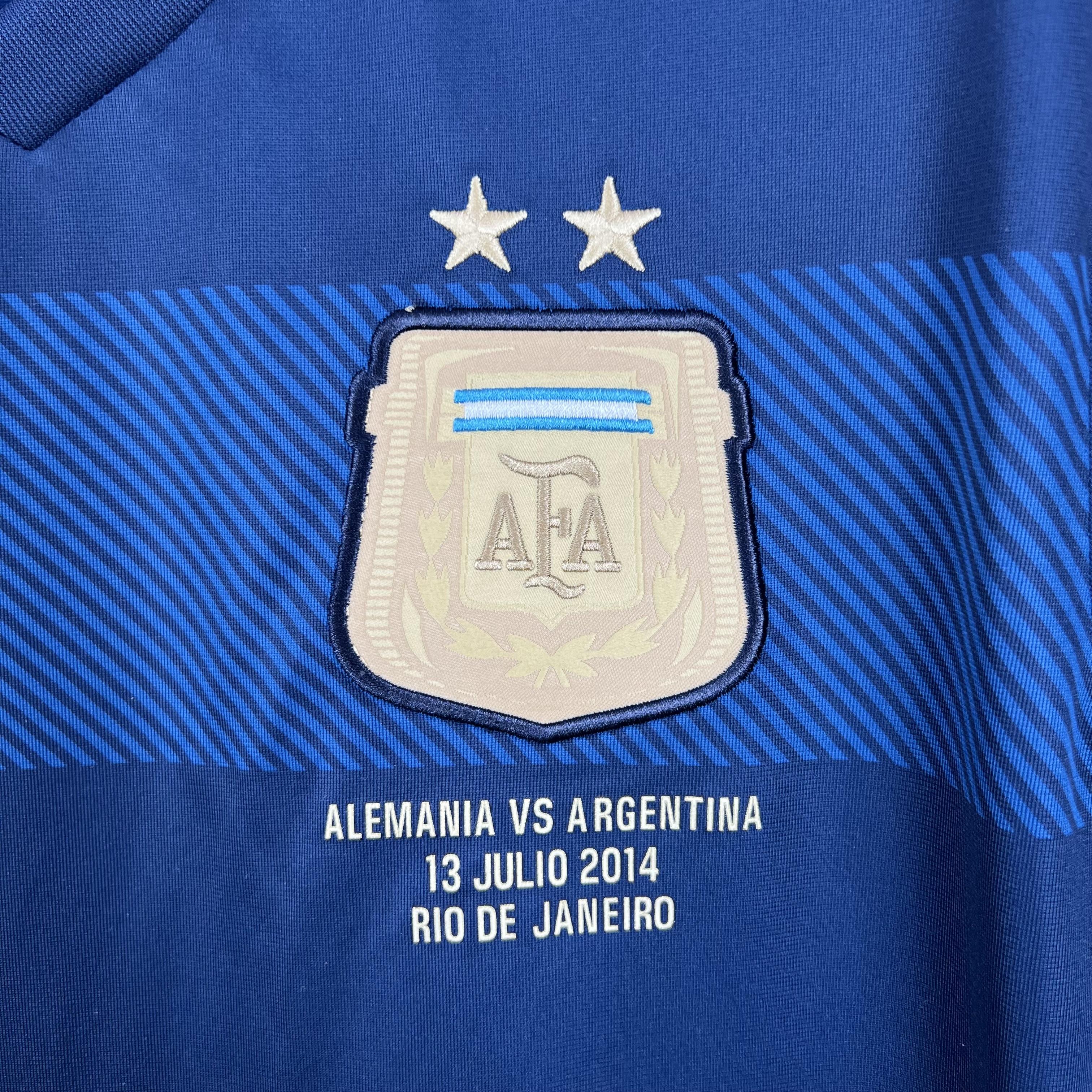 Retro Argentina 2014 Away Stadium Jersey - UnitedFutballJersey