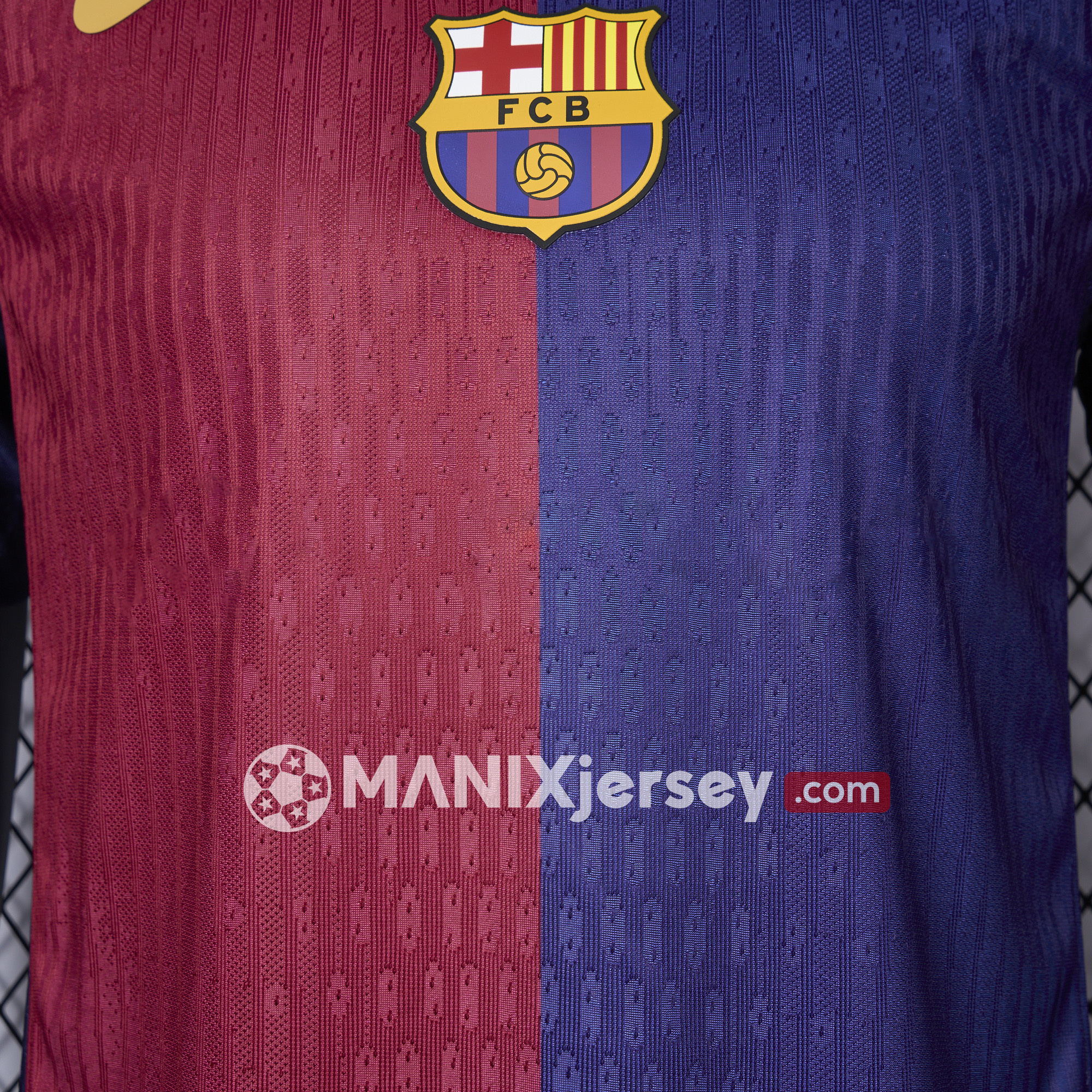 Barcelona 24-25 Home Unsponsored Jersey - Player Version - UnitedFutballJersey