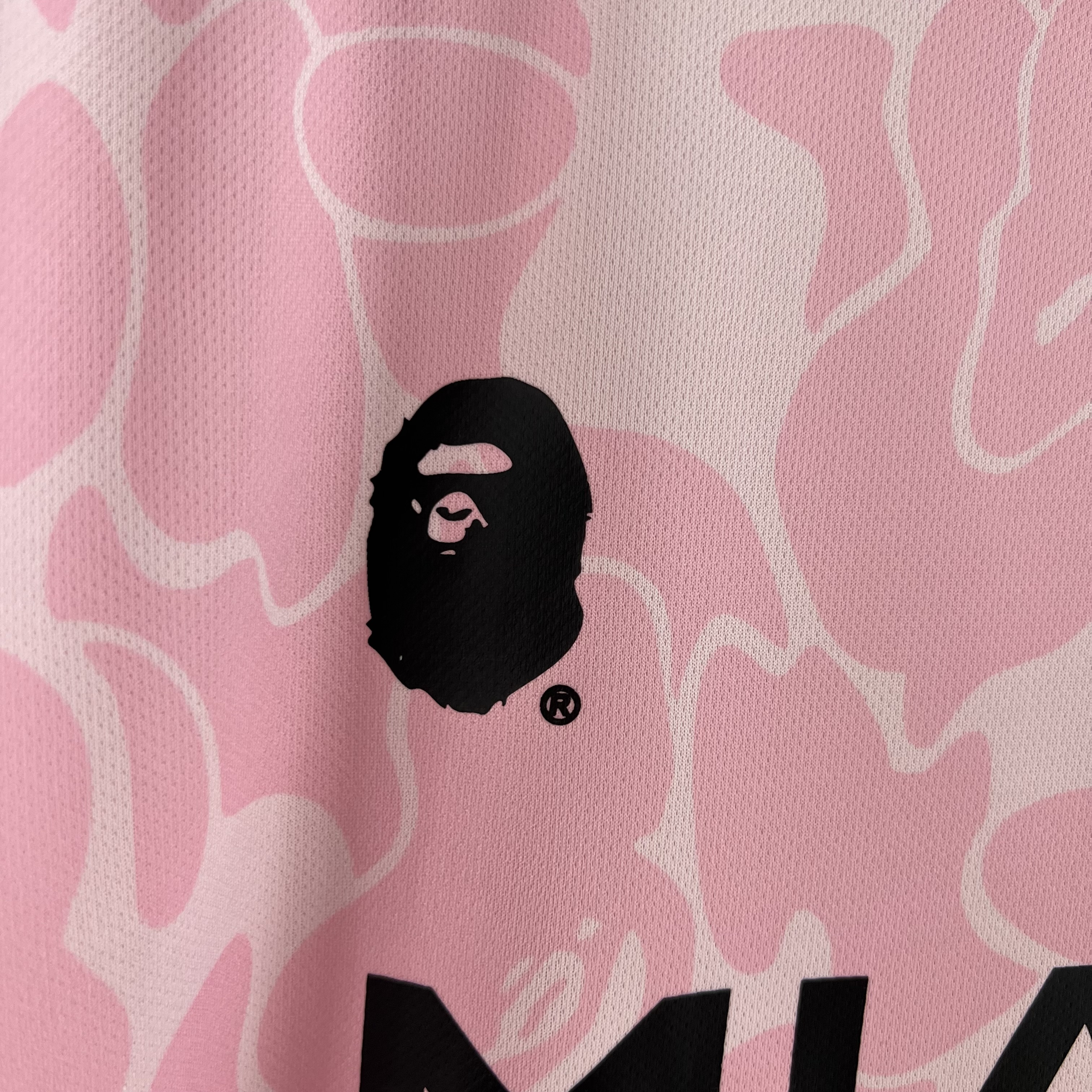 INT M.A.M x A.P.E 23-24 Pink Special Edition Jersey - Fans Version - UnitedFutballJersey
