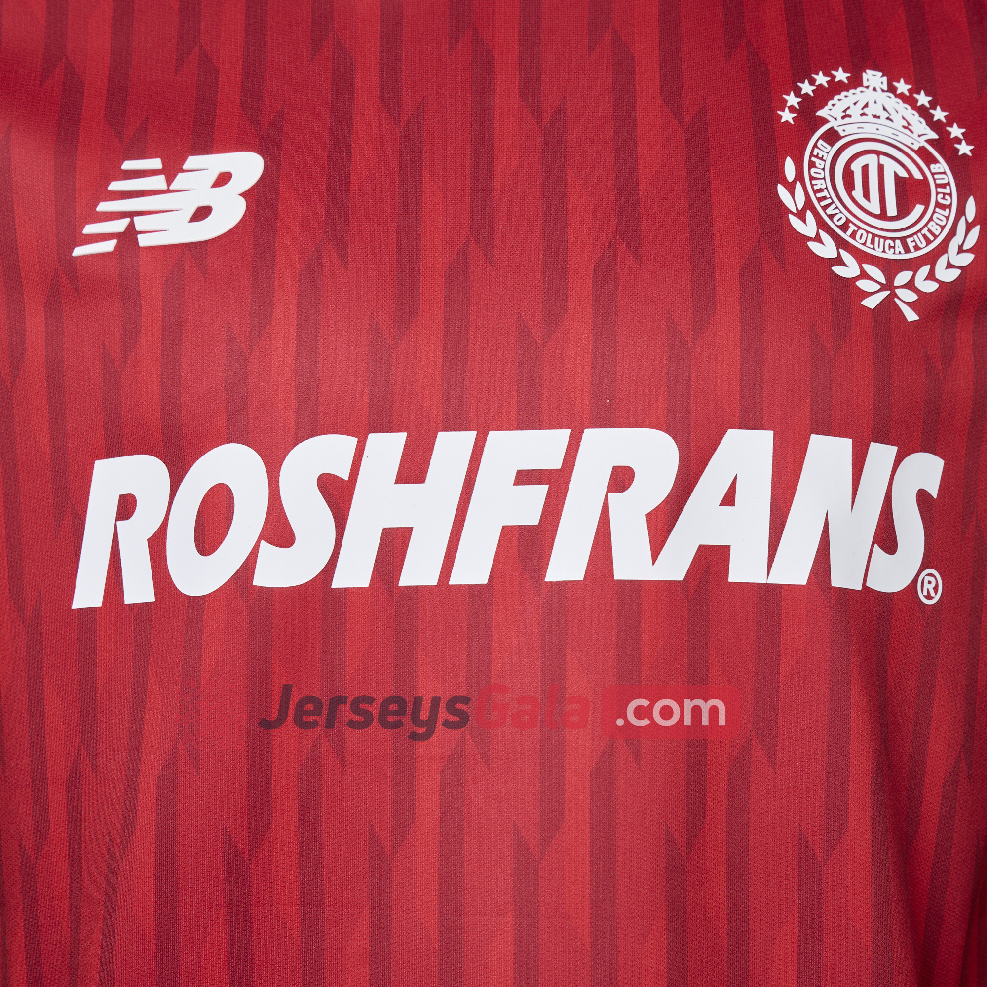 Toluca 24-25 Home Jersey - Player Version - UnitedFutballJersey