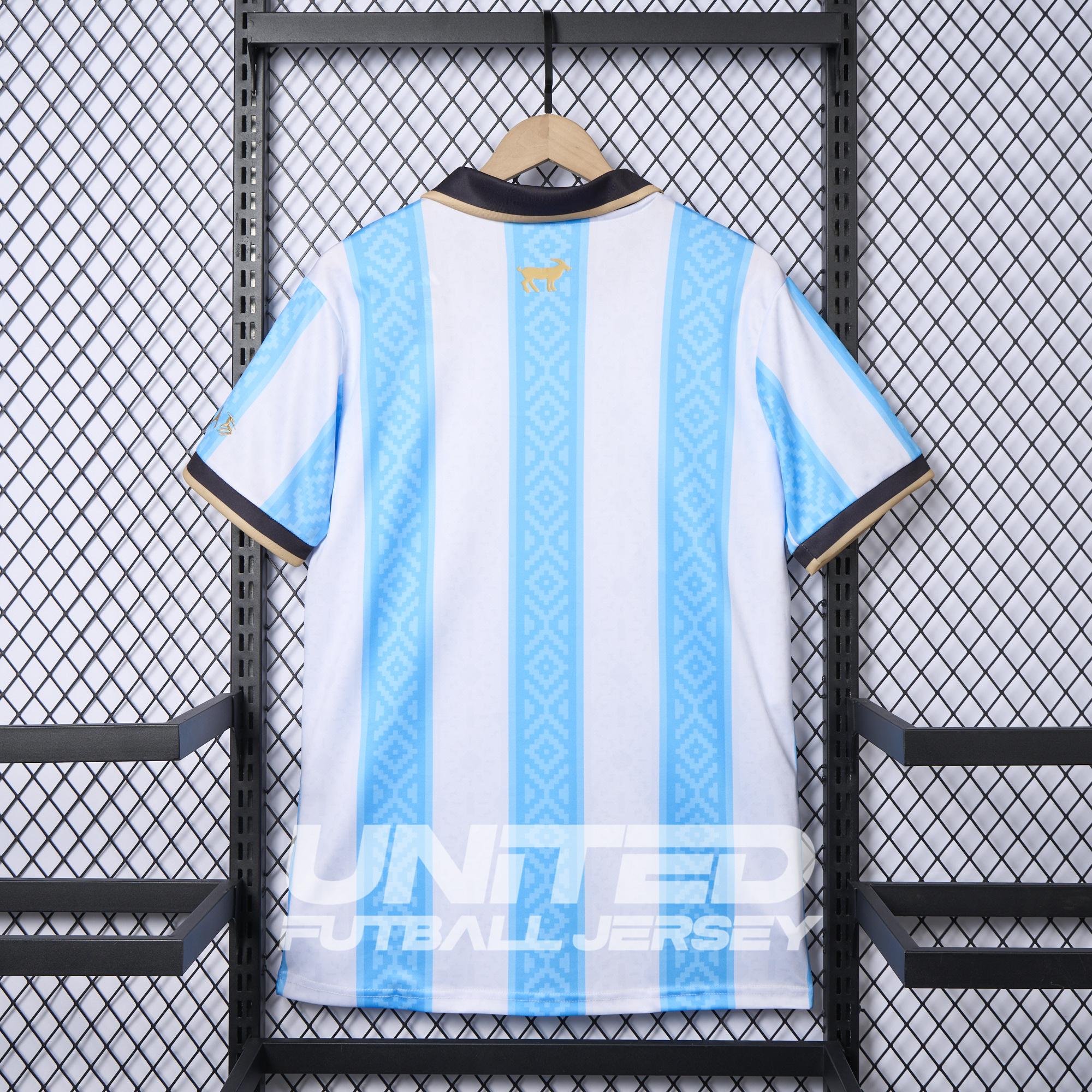 Argentina 2024-25 COMMA Messi Jersey - Fans Version - UnitedFutballJersey