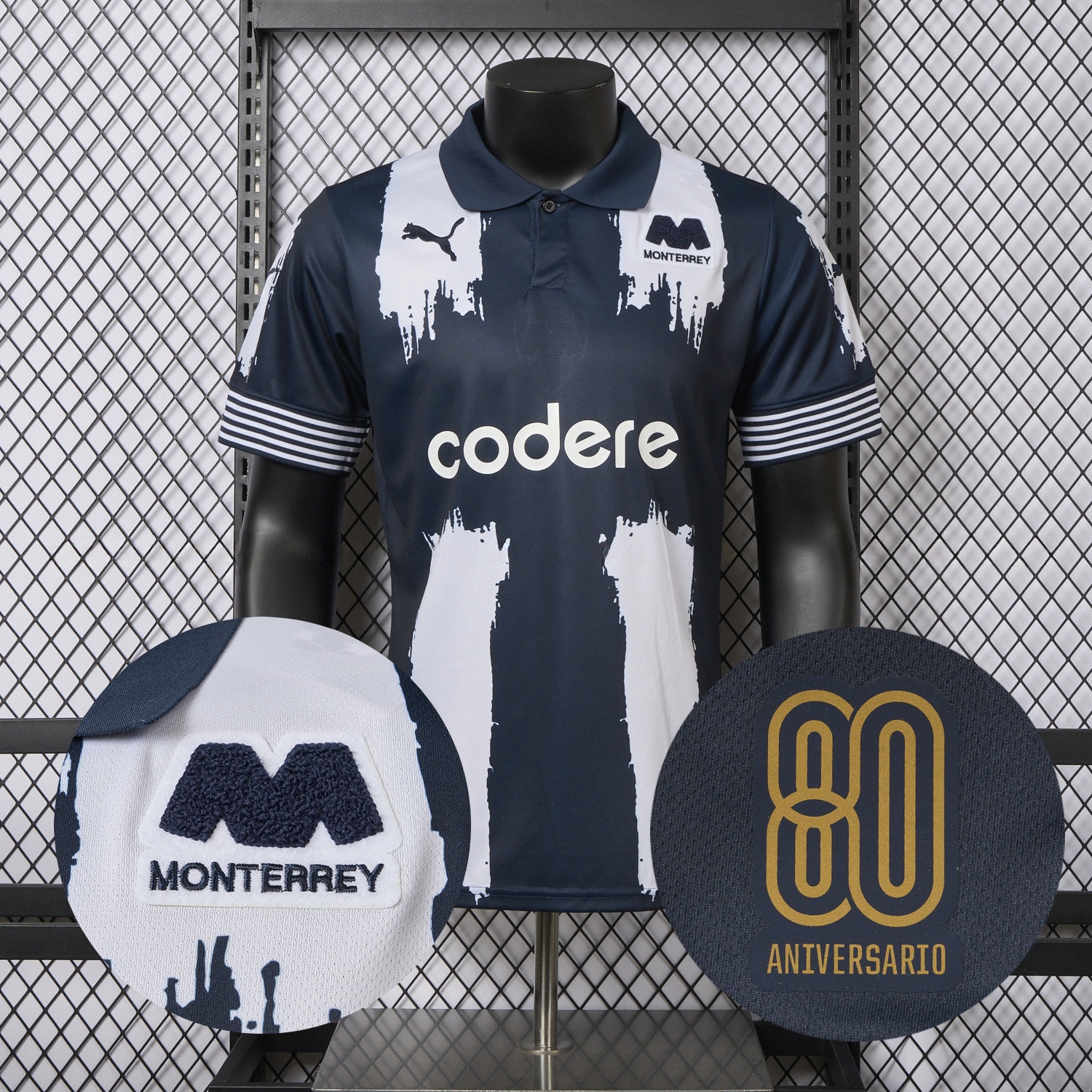 Rayados Monterrey 25-26 80th Anniversary Special Edition Jersey - UnitedFutballJersey