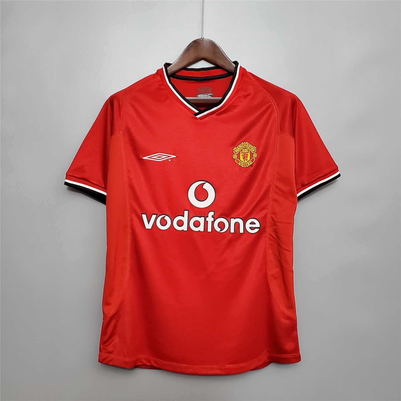 Manchester United Retro 00-02 Home Jersey - UnitedFutballJersey