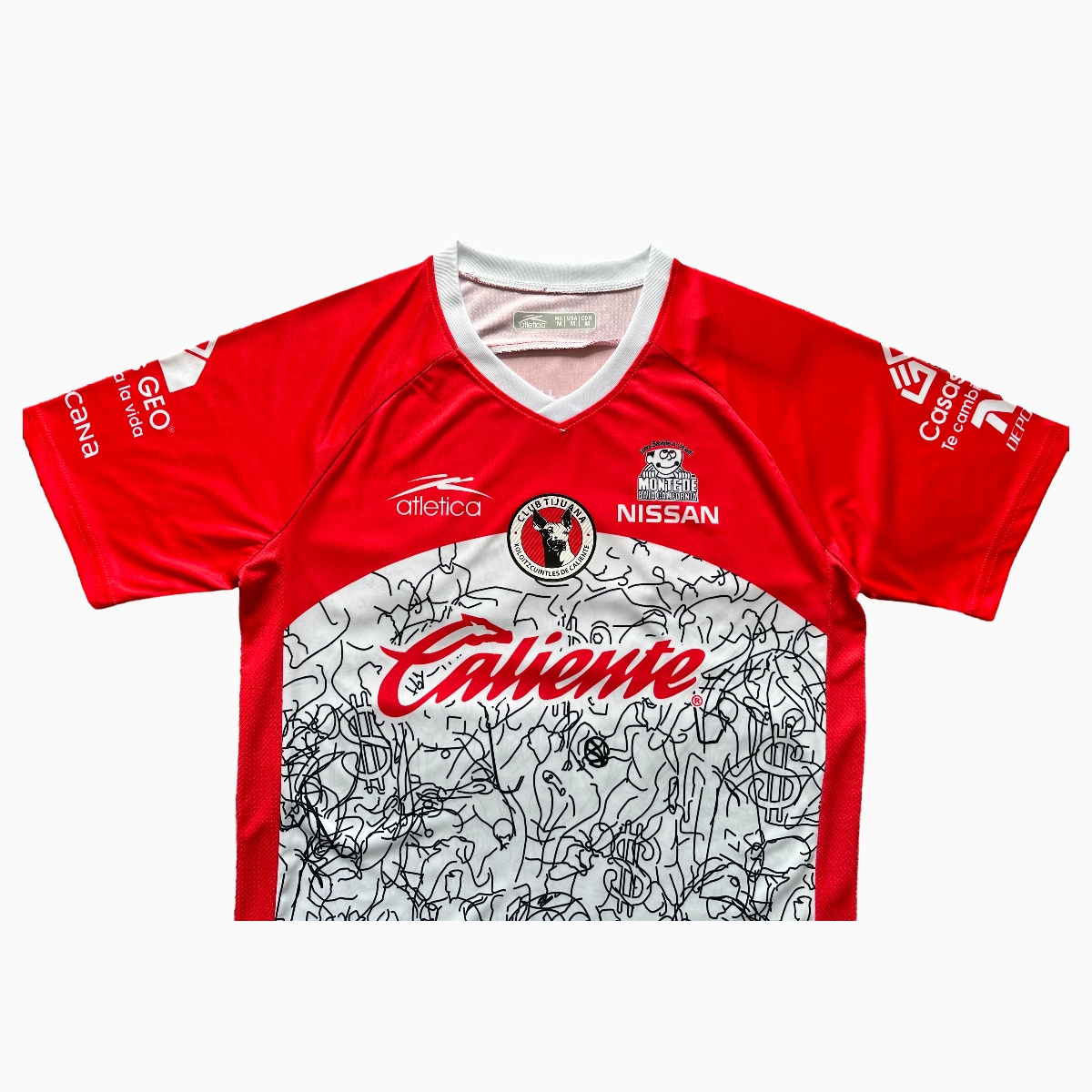 Club Tijuana 24-25 Red Special Edition Jersey - Fans Version - UnitedFutballJersey