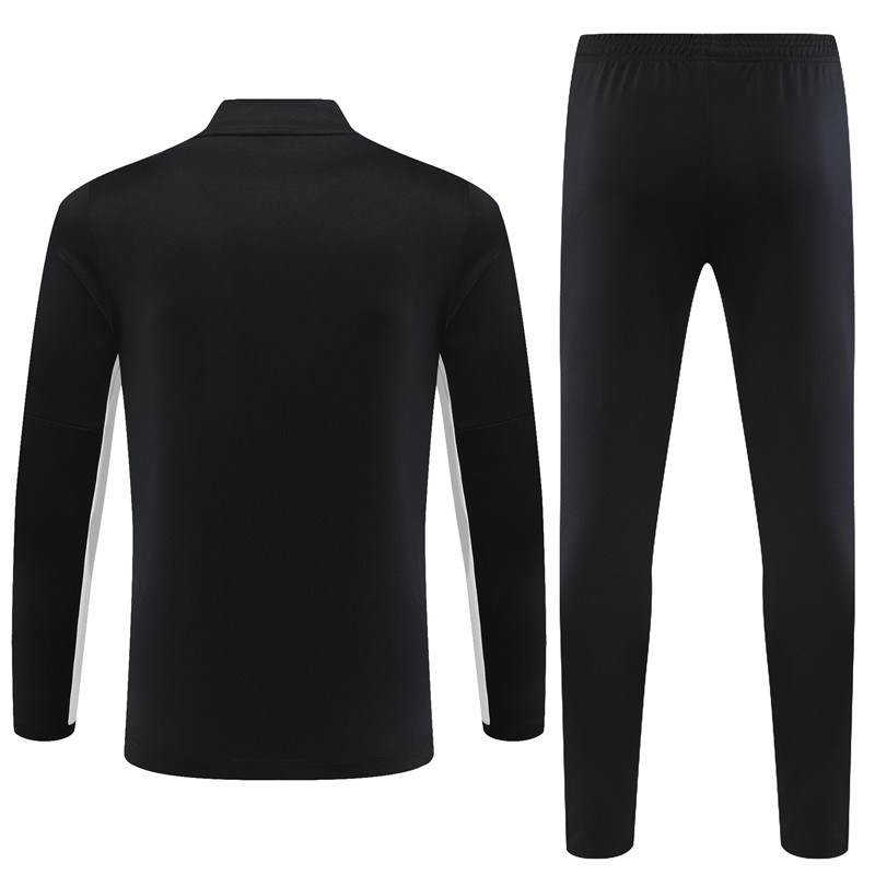 Paris Saint-Germain PSG 23-24 Kids Long Sleeve Training Set Black - UnitedFutballJersey