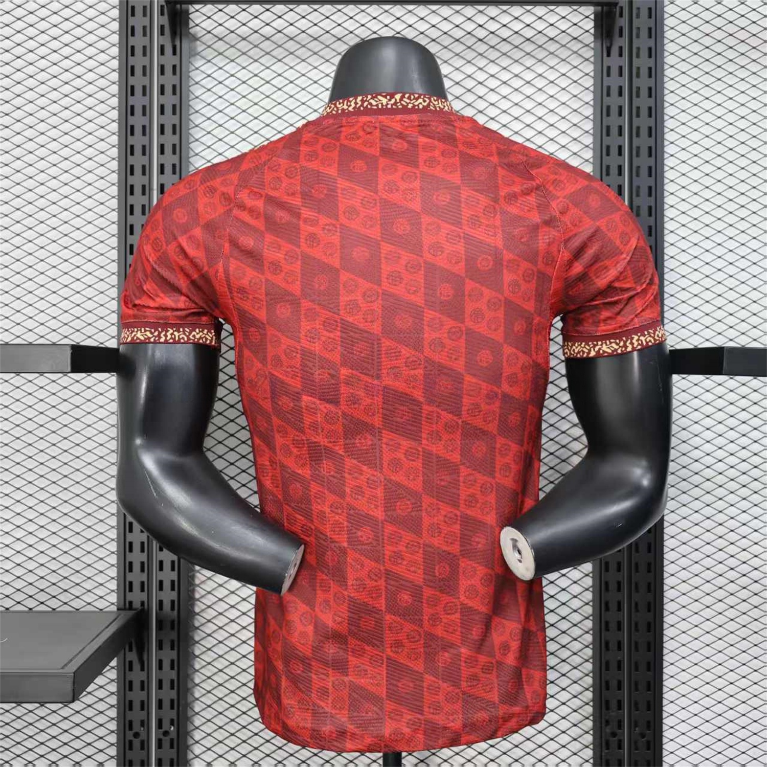 Bayern Munich 2025 125th Anniversary Diamond Pattern Special Jersey - Player Version - UnitedFutballJersey