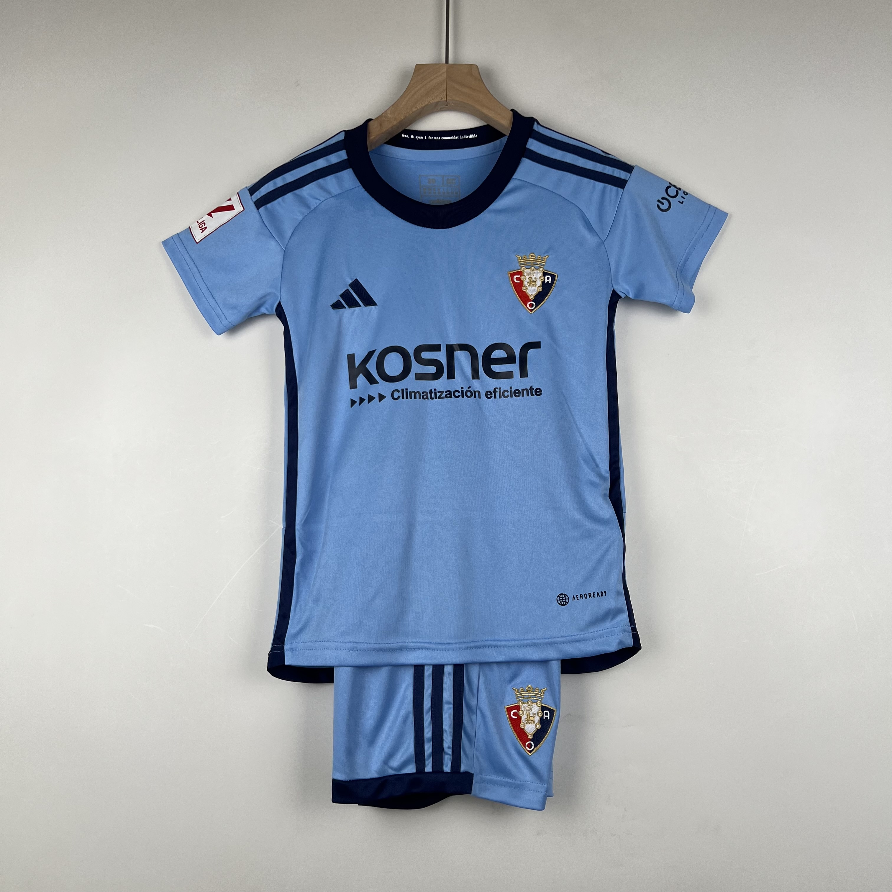 Osasuna 23-24 Away Stadium Kids Kit - UnitedFutballJersey