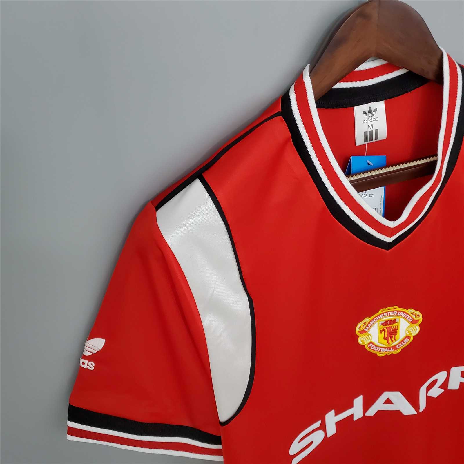 Retro Manchester United 85-86 Home Stadium Jersey - UnitedFutballJersey