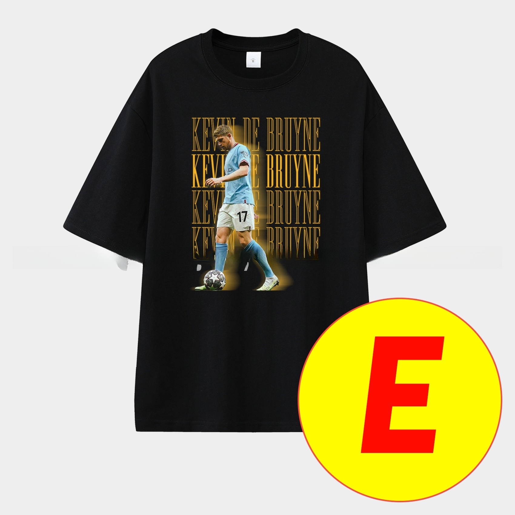 Manchester City Kevin De Bruyne Career Memory Fragments Unisex Pure Cotton T-shirt - UnitedFutballJersey