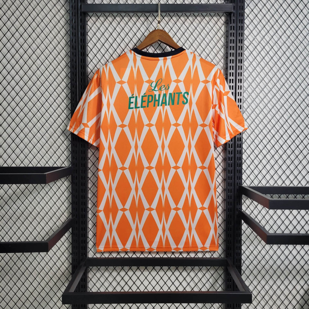 Cote d'Ivoire 23-24 Home Stadium Jersey - Fans Version - UnitedFutballJersey