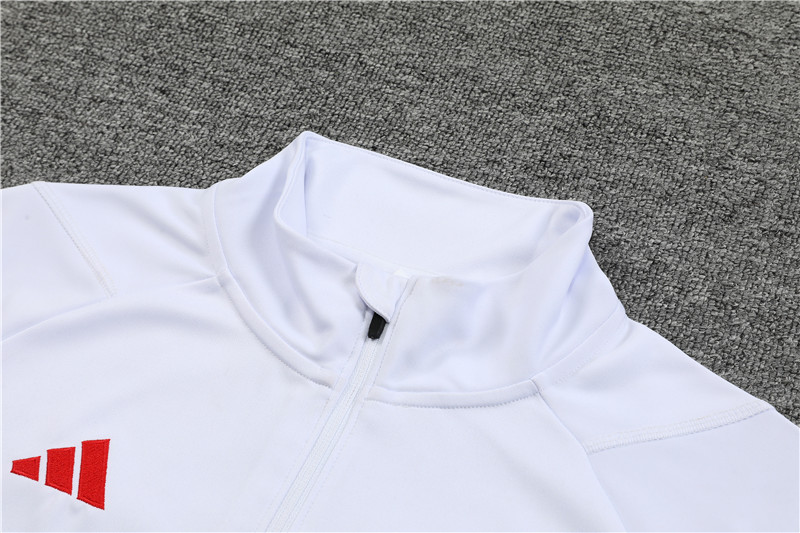 23-24 Manchester United White Training suit - UnitedFutballJersey