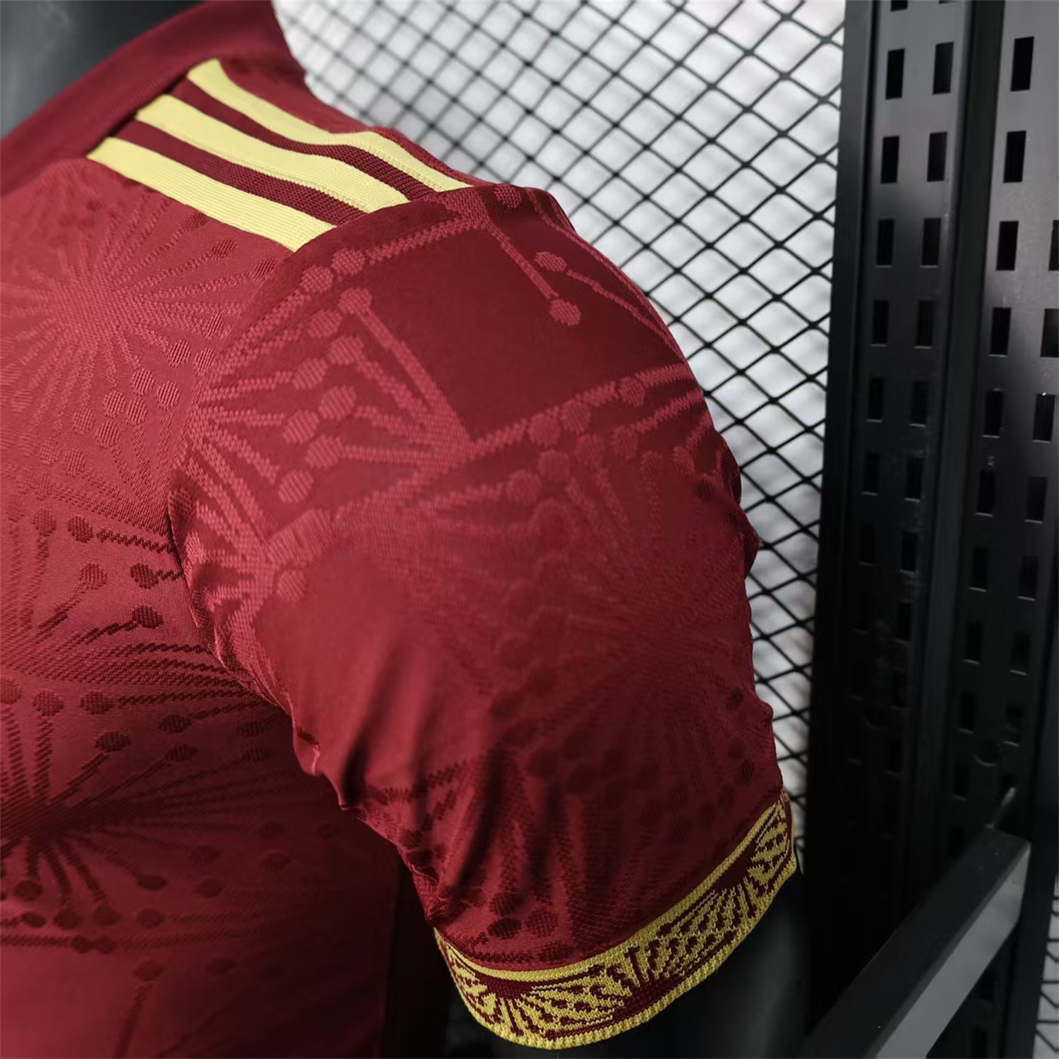 Mexico 2025 Round Logo Red Special Edition Jersey - Player Version - UnitedFutballJersey