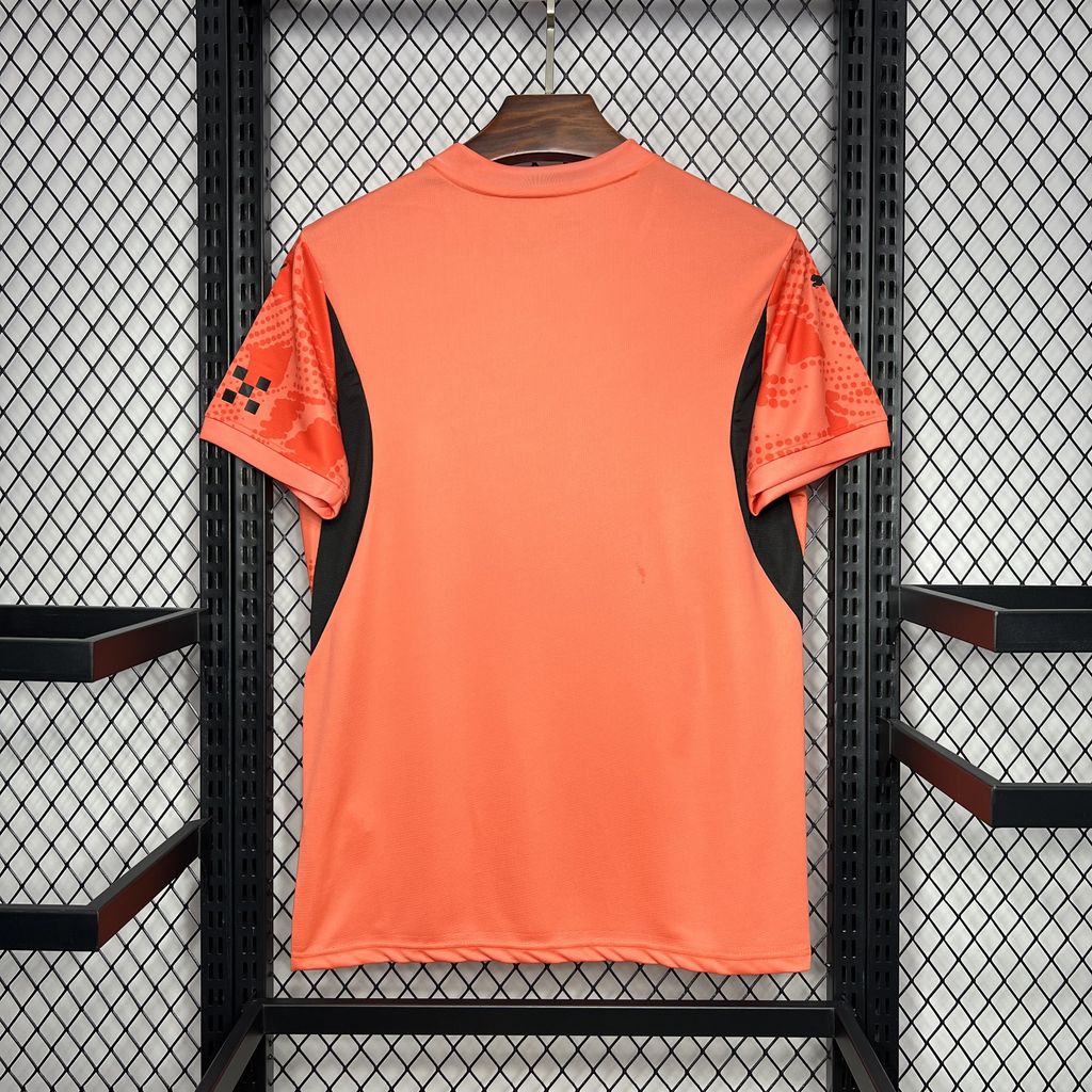 Manchester City 24-25 Orange Goalkeeper Jersey - Fans Version - UnitedFutballJersey
