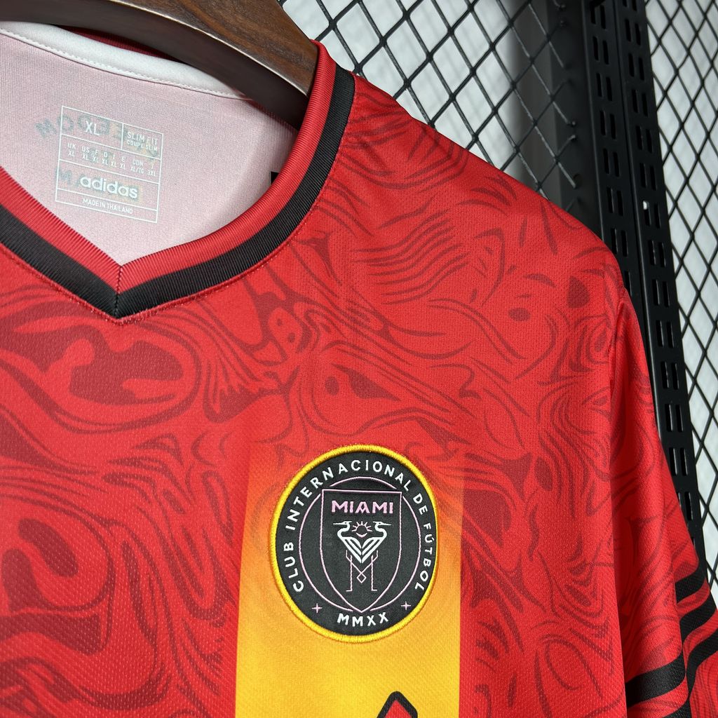 INT M.A.M 24-25 Red Leaves Special Edition Jersey - Fans Version - UnitedFutballJersey