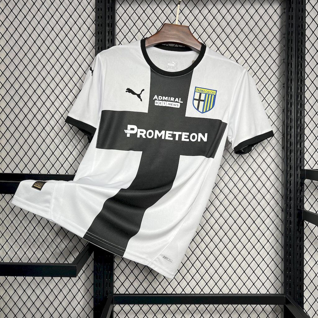 Parma 24-25 Home Stadium Jersey - Fans Version - UnitedFutballJersey