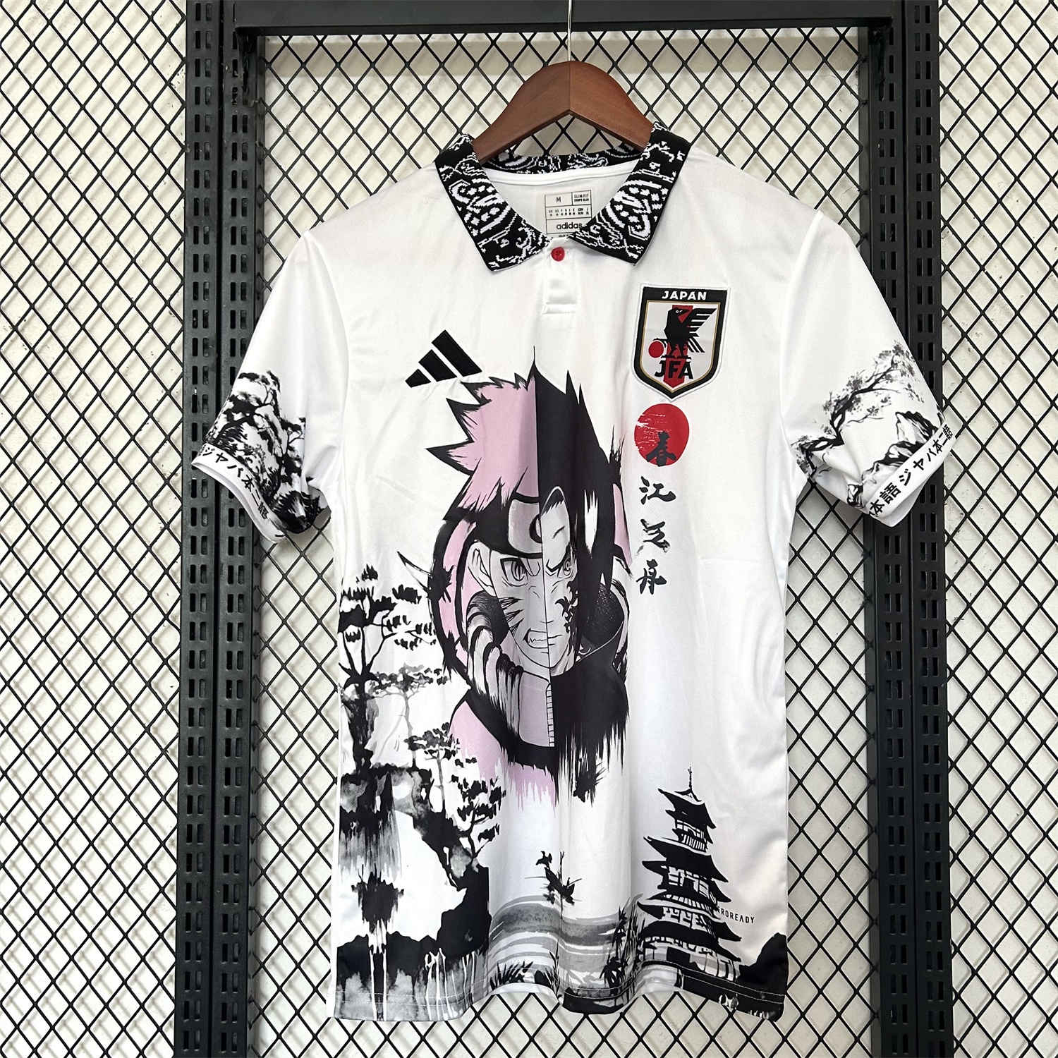 Japan 25-26 Naruto & Sasuke Special Edition Jersey - Fans Version - UnitedFutballJersey