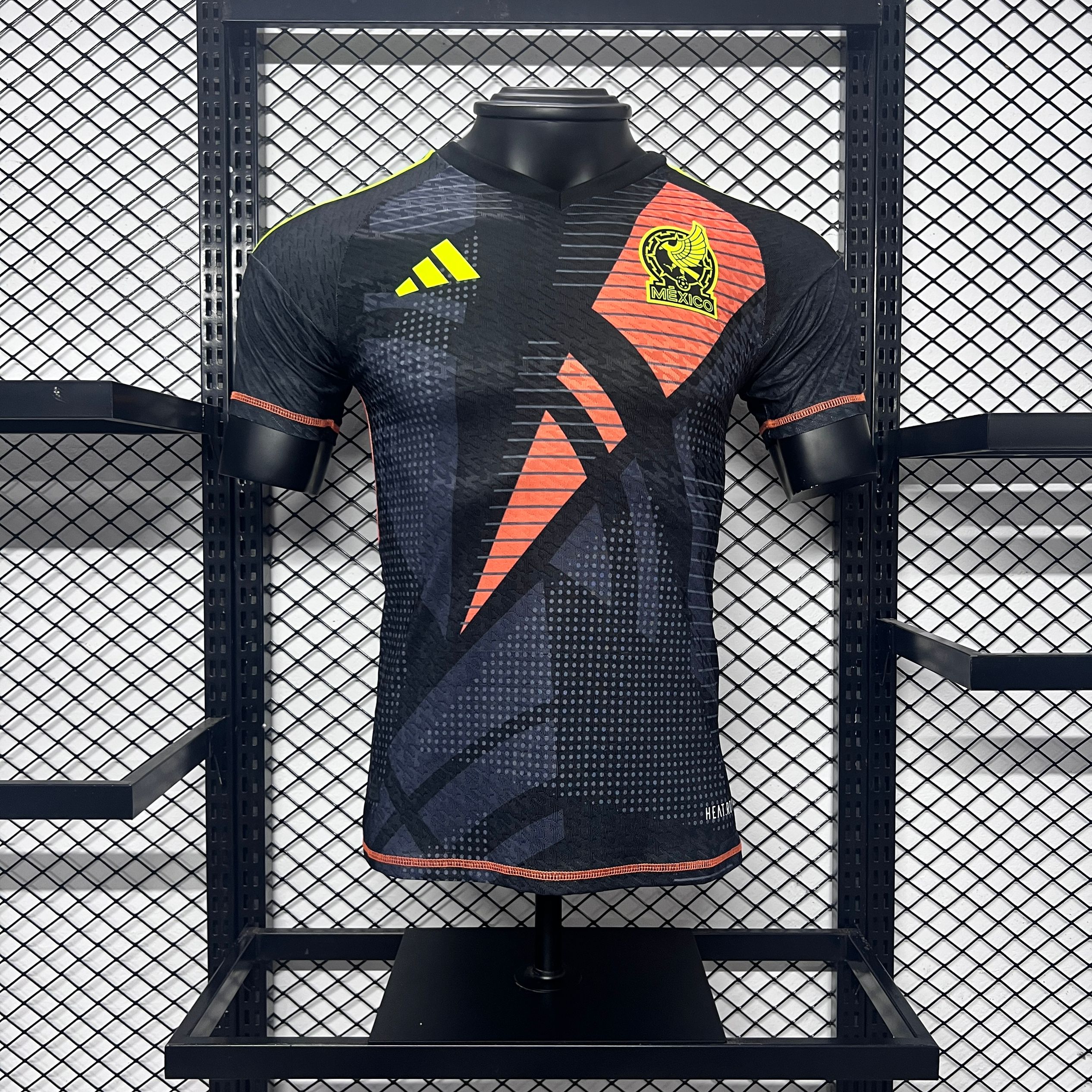 Mexico 2024 Black Goalkeeper Jersey - Player Version - UnitedFutballJersey