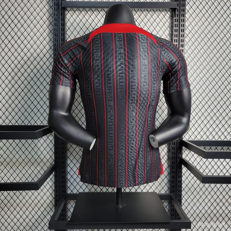 23/24 Liverpool x Lebron Black Jersey - Player Version - UnitedFutballJersey