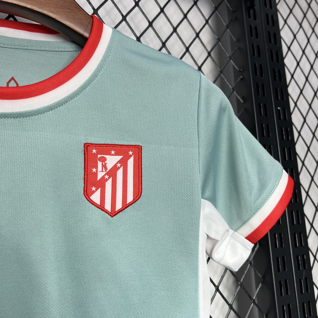 Atletico Madrid 24-25 Away Kids Kit - UnitedFutballJersey