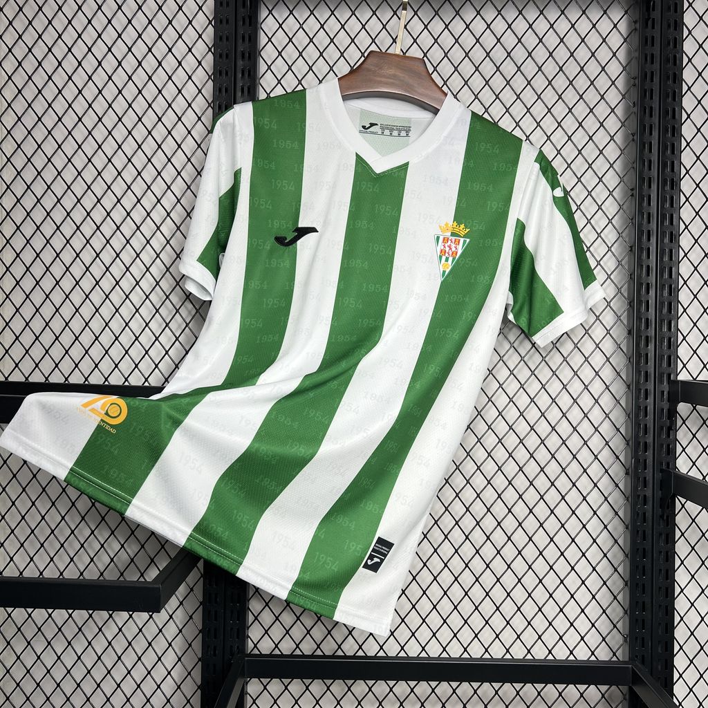 Cordoba CF 24-25 Home Stadium Jersey - Fans Version - UnitedFutballJersey