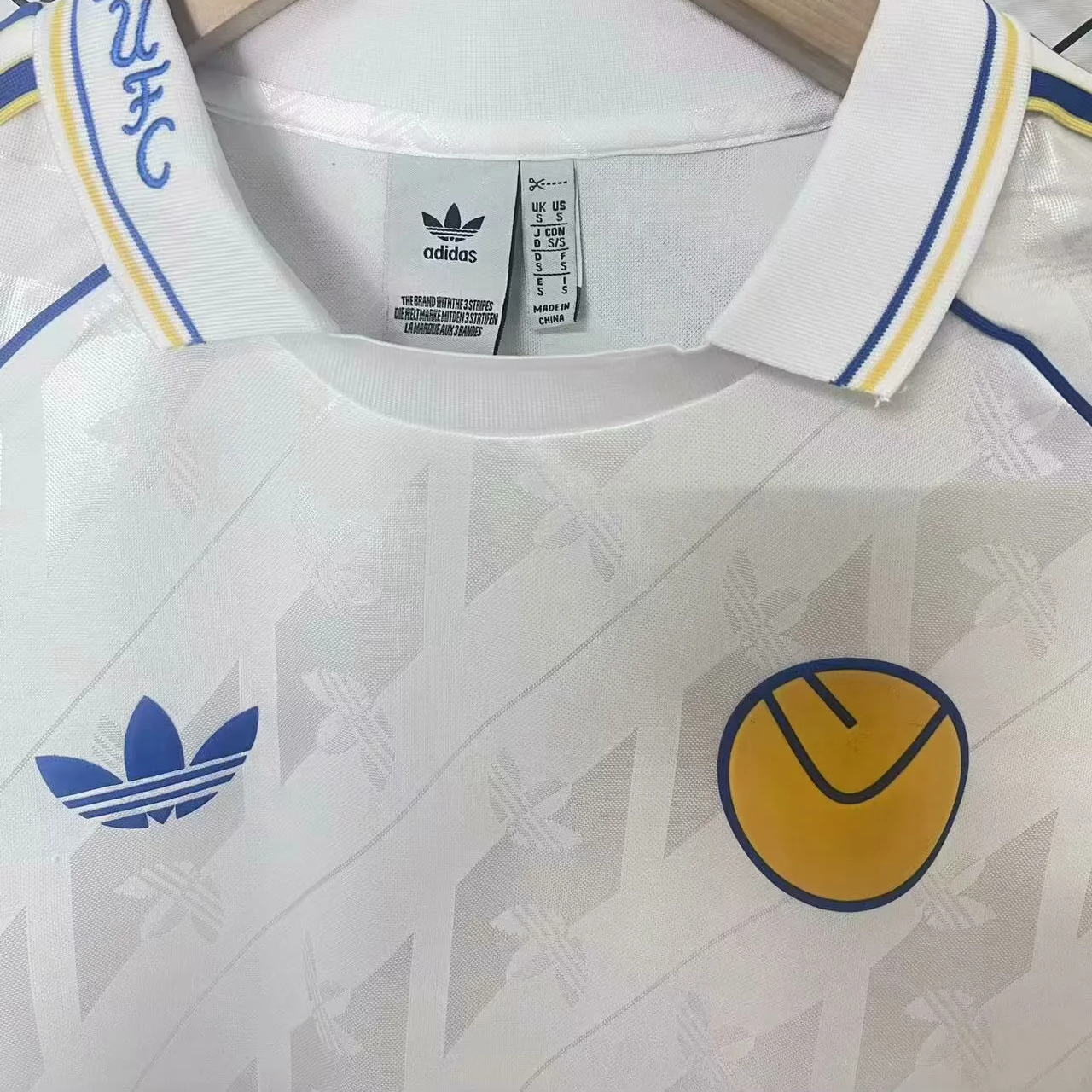 Leeds United 24-25 Spezial Collection White Long Sleeve Polo Shirts - UnitedFutballJersey