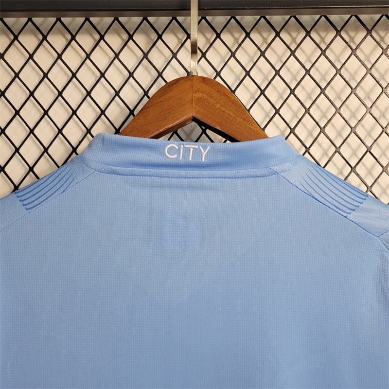 Manchester City 23-24 Home Jersey - Fans Version - UnitedFutballJersey
