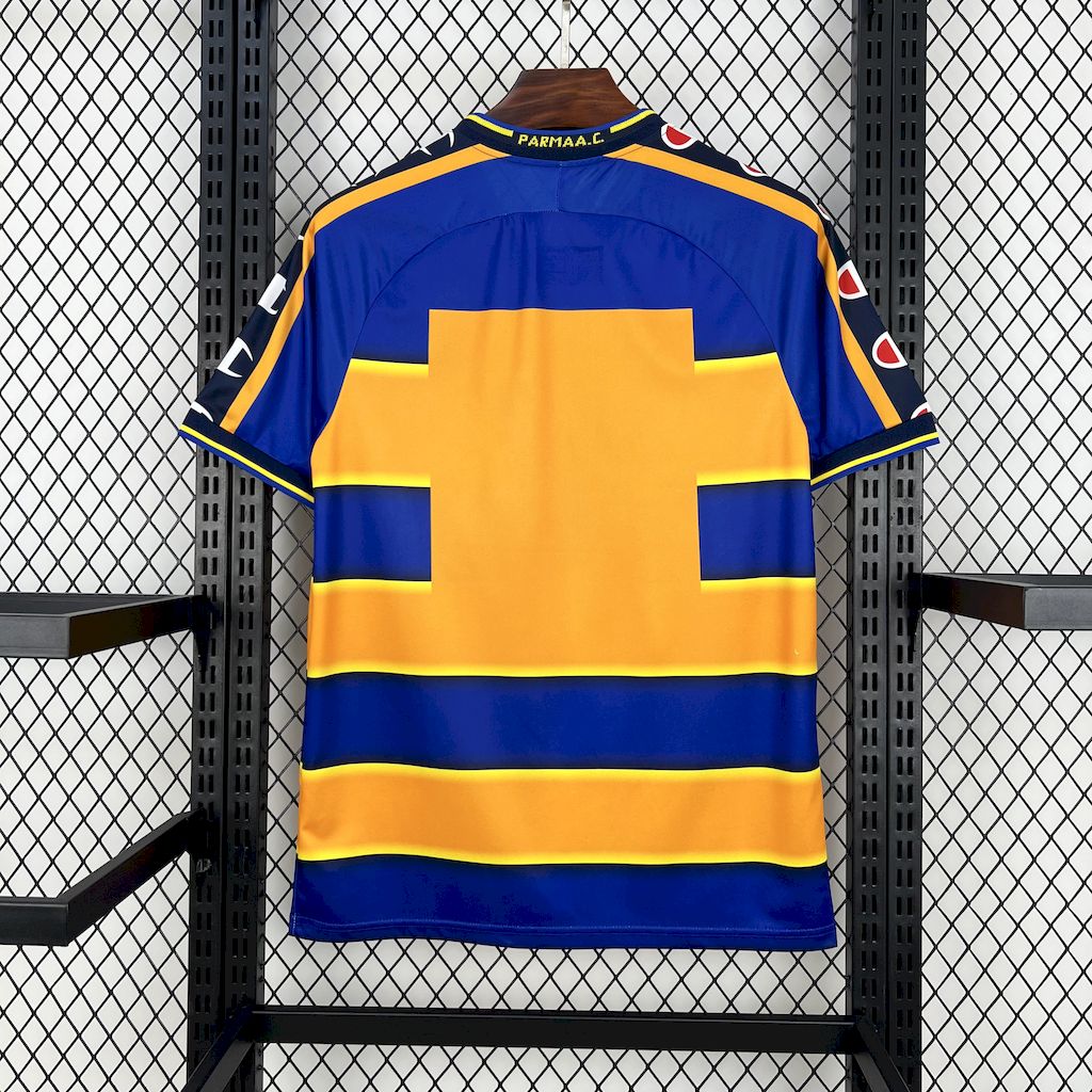 Retro Parma 2001-02 Home Jersey - Fans Version - UnitedFutballJersey