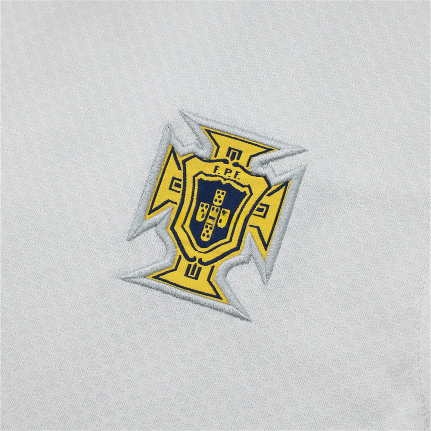 Portugal 25-26 Vest Training Set - Off White Top and Deep Blue Shorts - UnitedFutballJersey