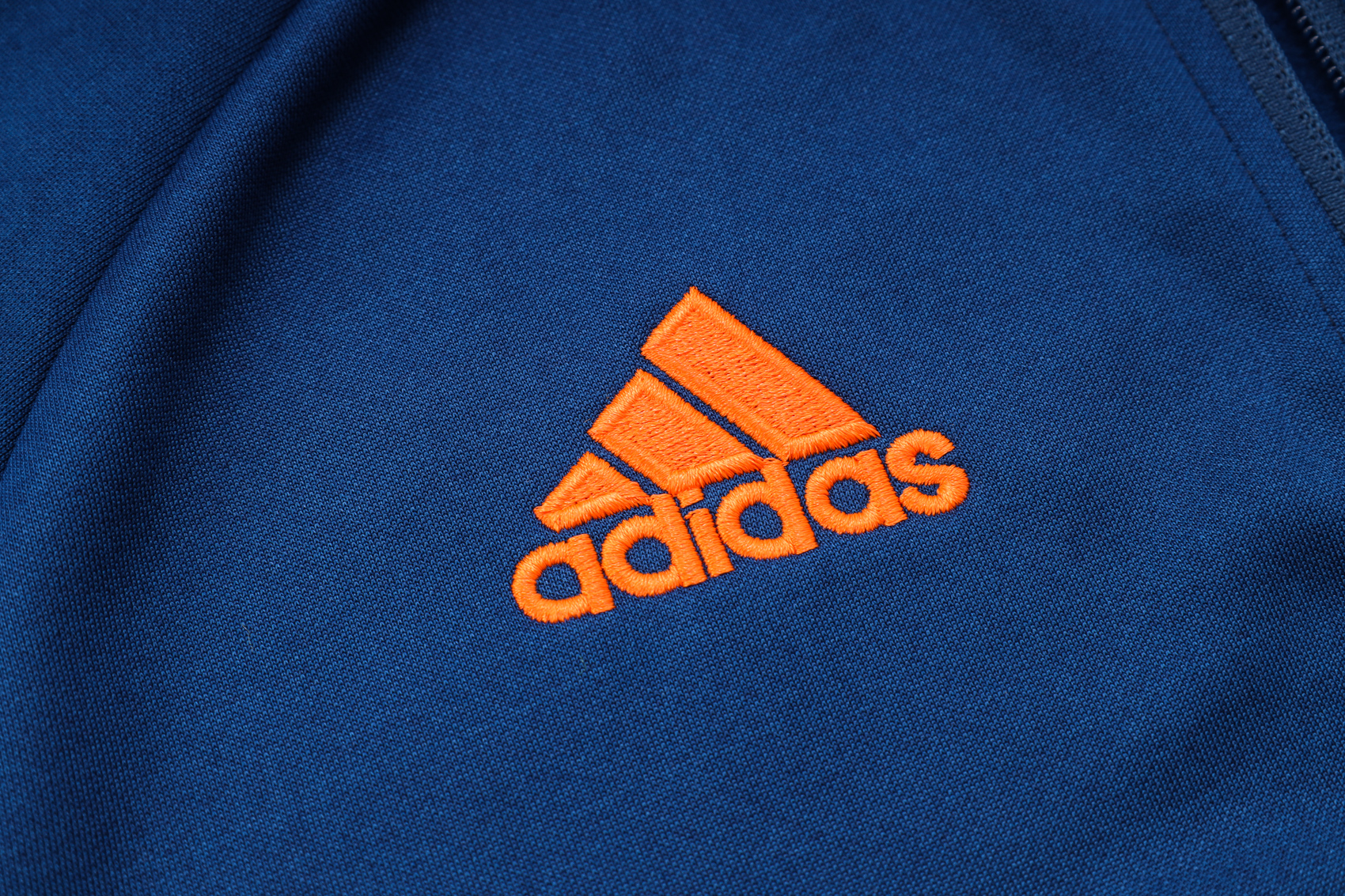 Manchester United 23-24 Hoodie Jacket Training Tracksuit -Blue - UnitedFutballJersey