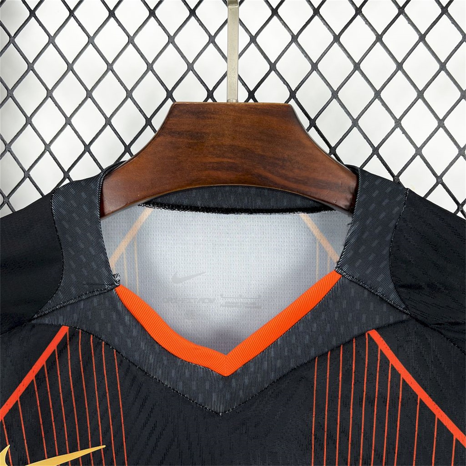 B.A.R.S.A 25-26 T90 Orange Lines Black Special Jersey - Fans Version - UnitedFutballJersey