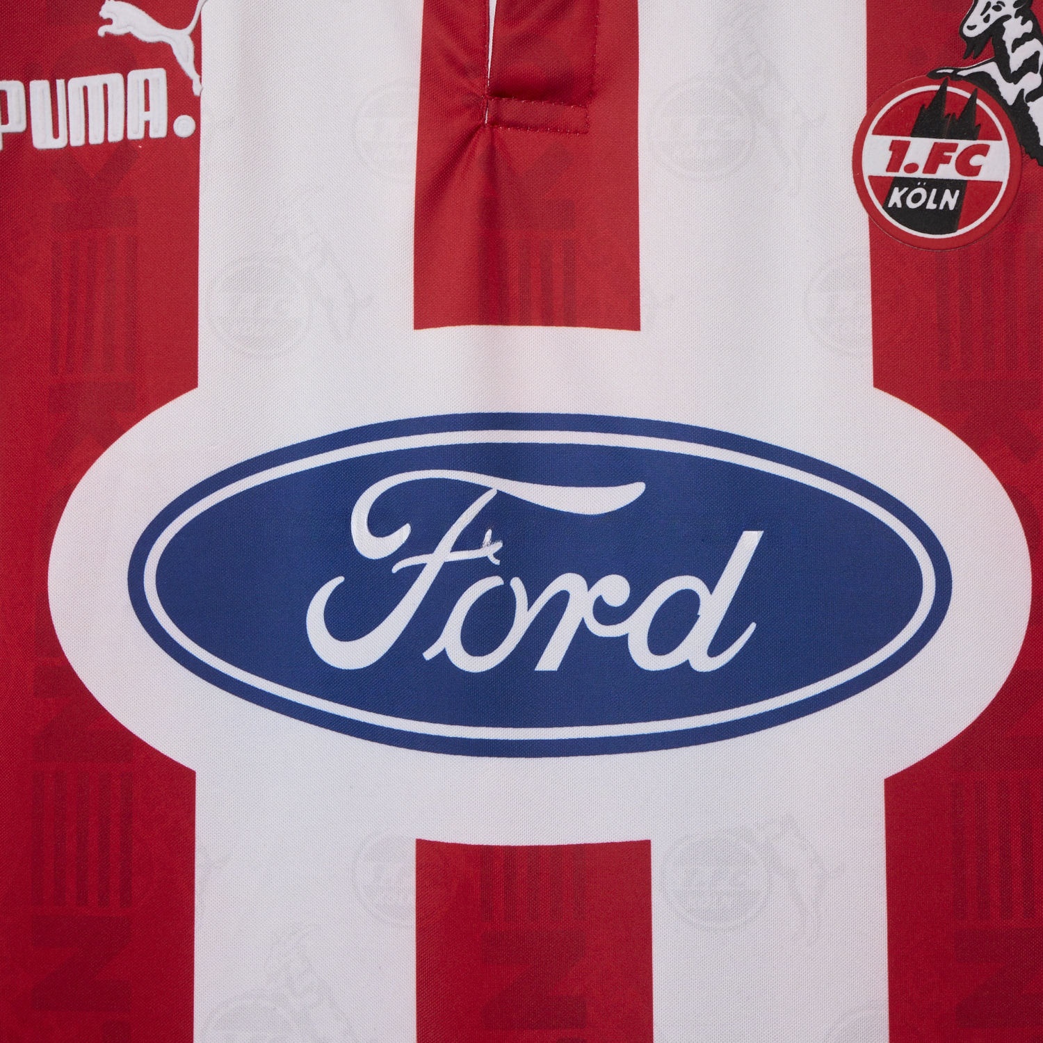 Retro 1. FC Köln 1995-96 Home Jersey - UnitedFutballJersey