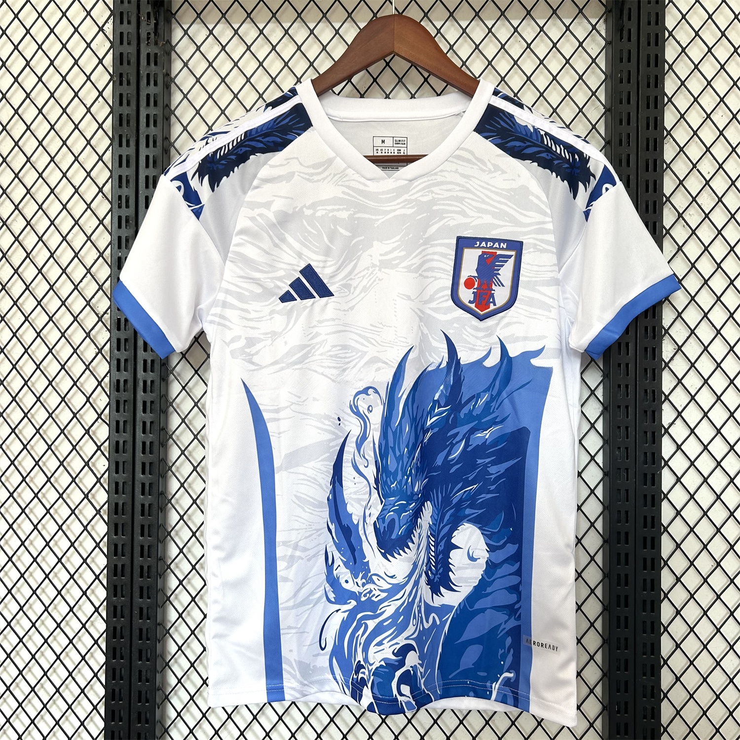 Japan 25-26 Blue Dragon White Jersey - Fans Version - UnitedFutballJersey