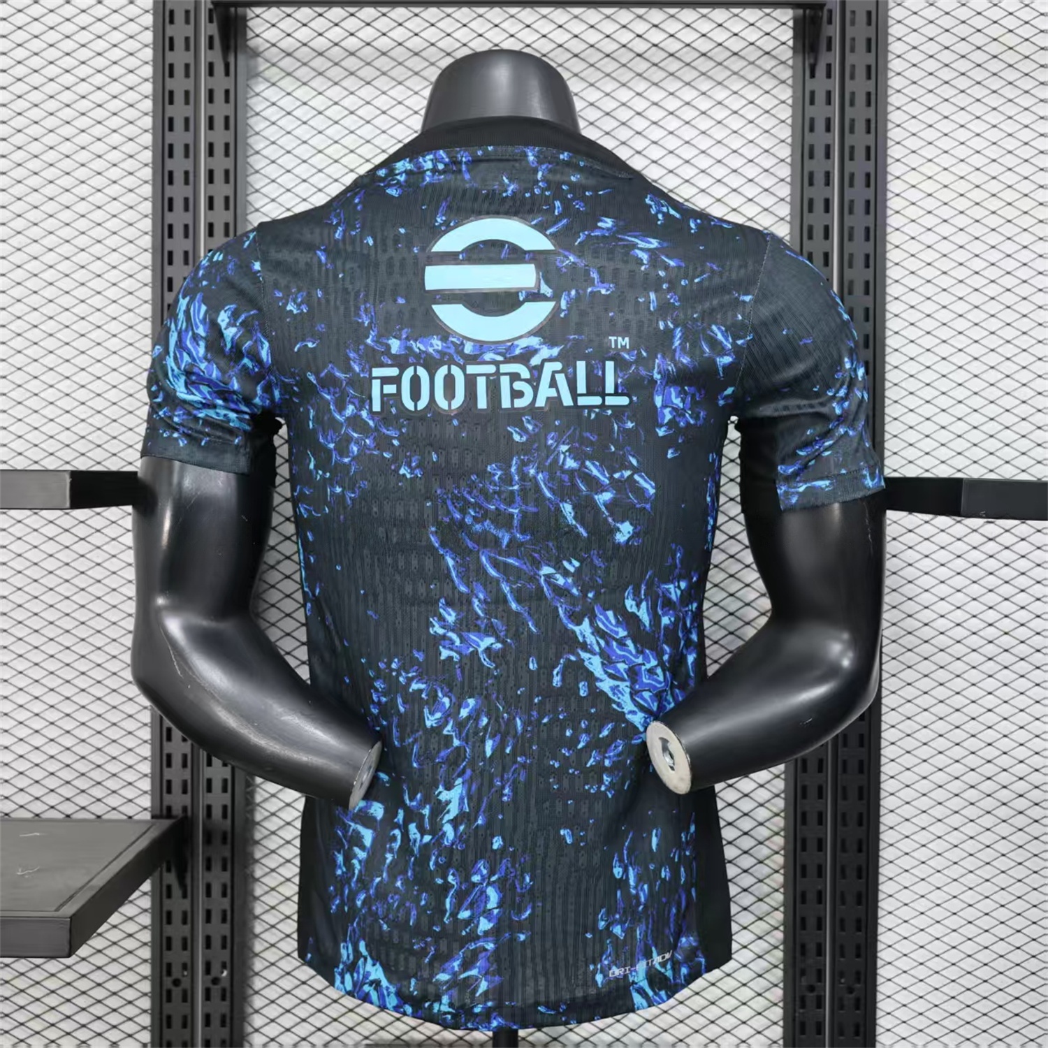 Inter Milan 25-26 Pre-Match Training Jersey Black Blue - Player Version - UnitedFutballJersey