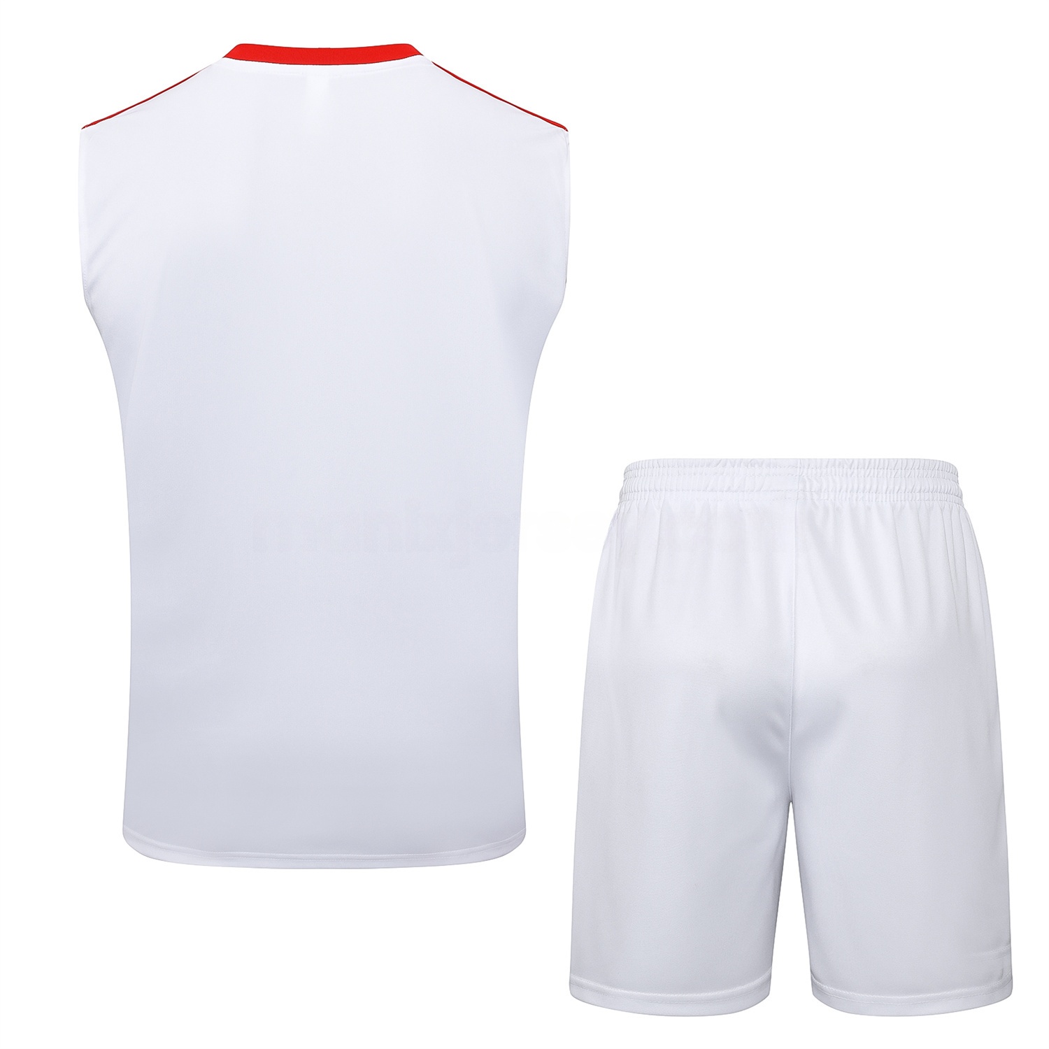 Bayern Munich 2025 125th Anniversary Vest Training Set - White Top and Shorts - UnitedFutballJersey