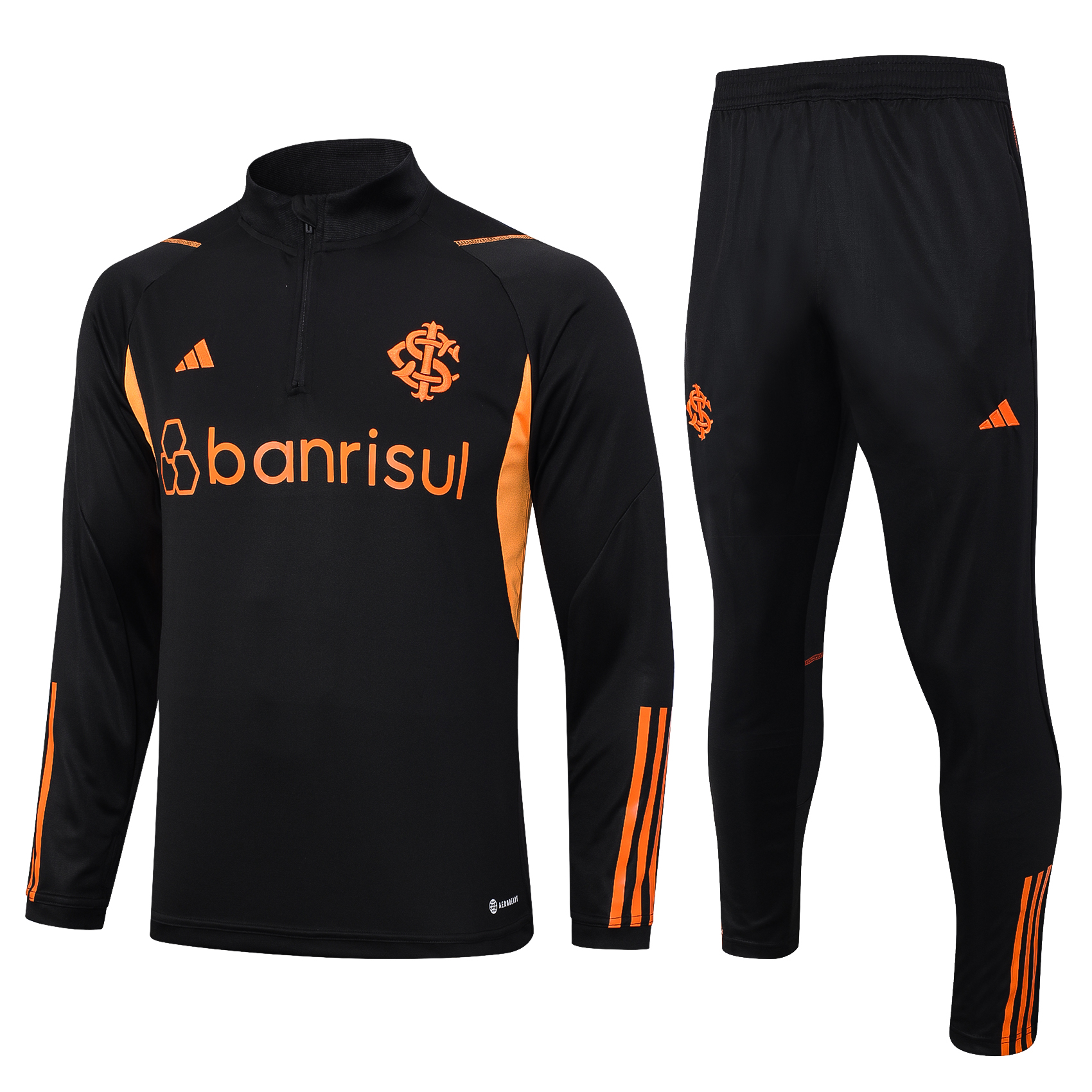 Sport Club Internacional 23-24 Long Sleeve Training Set -Black - UnitedFutballJersey