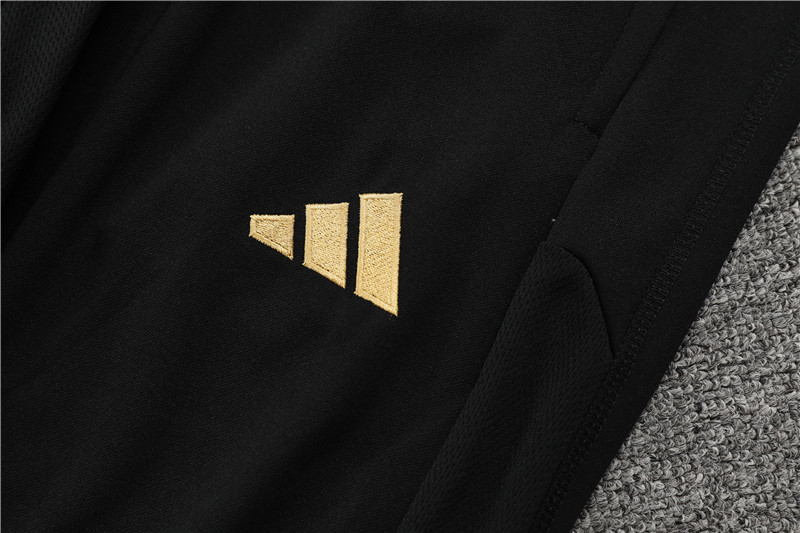 Germany 23-24 Long Sleeve Training Set -Black - UnitedFutballJersey