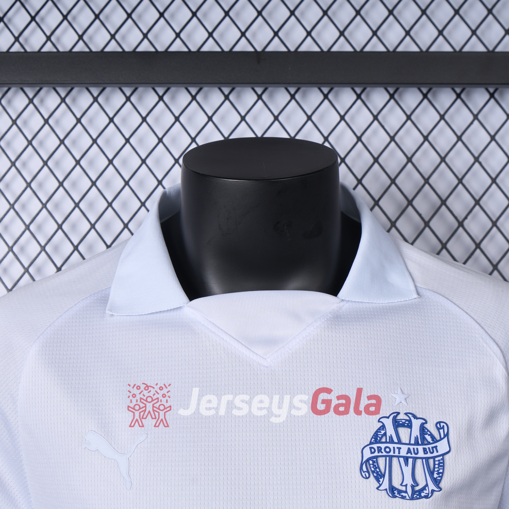 Marseille 24-25 125th Anniversary White Jersey - Player Version - UnitedFutballJersey