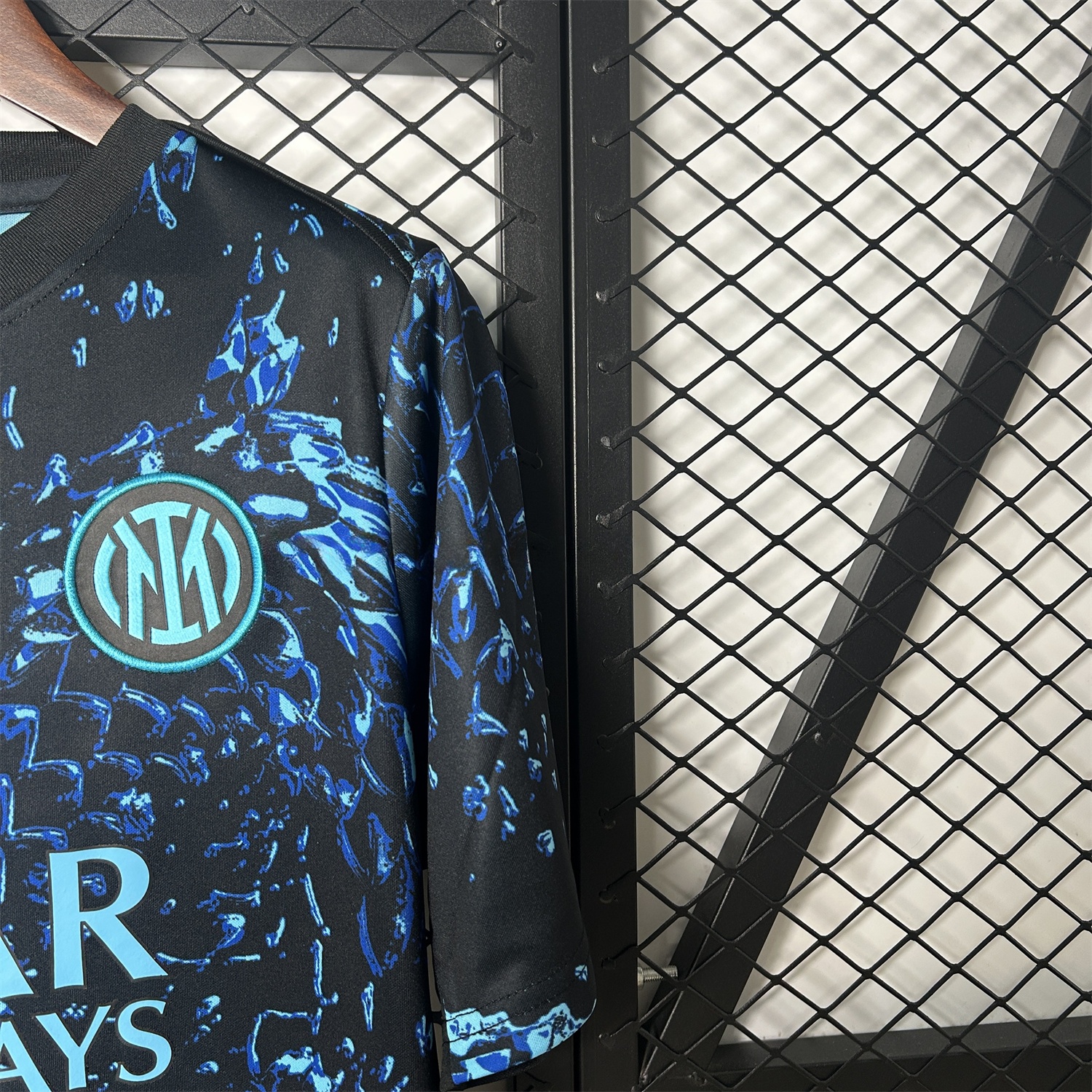Inter Milan 25-26 Blue Snake Pattern Pre-Match Training Jersey - Fans Version - UnitedFutballJersey